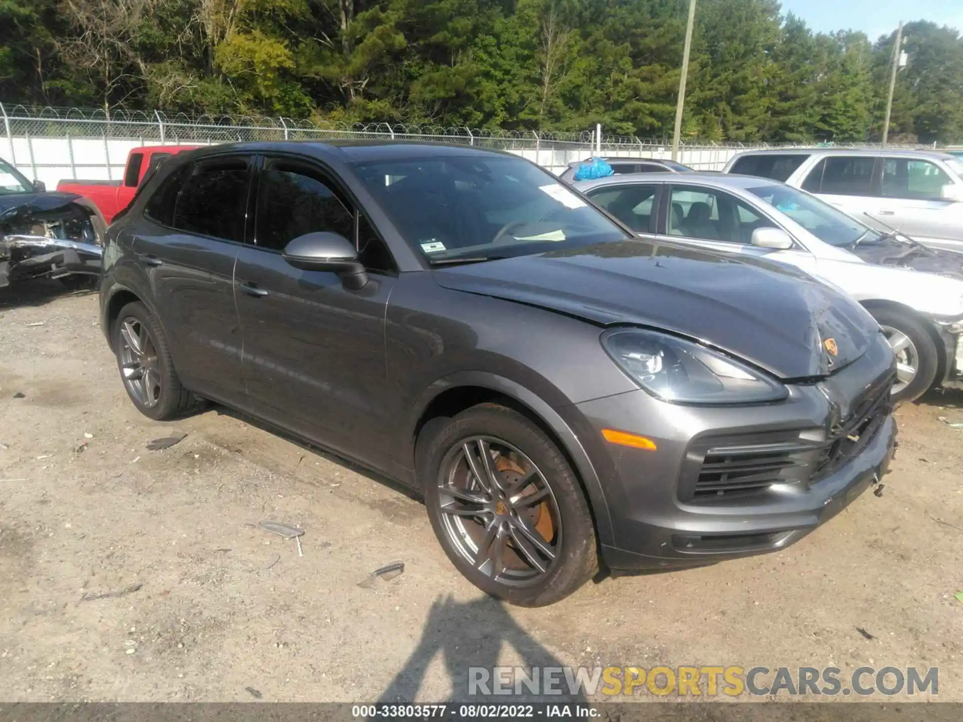 1 Photograph of a damaged car WP1AA2AY1MDA03858 PORSCHE CAYENNE 2021