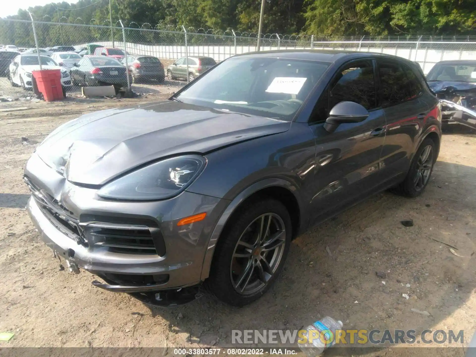 2 Photograph of a damaged car WP1AA2AY1MDA03858 PORSCHE CAYENNE 2021