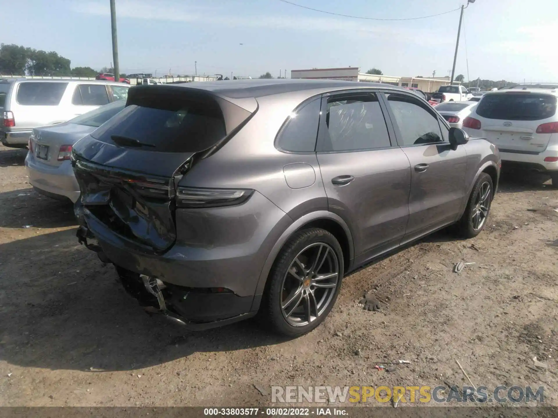 4 Photograph of a damaged car WP1AA2AY1MDA03858 PORSCHE CAYENNE 2021