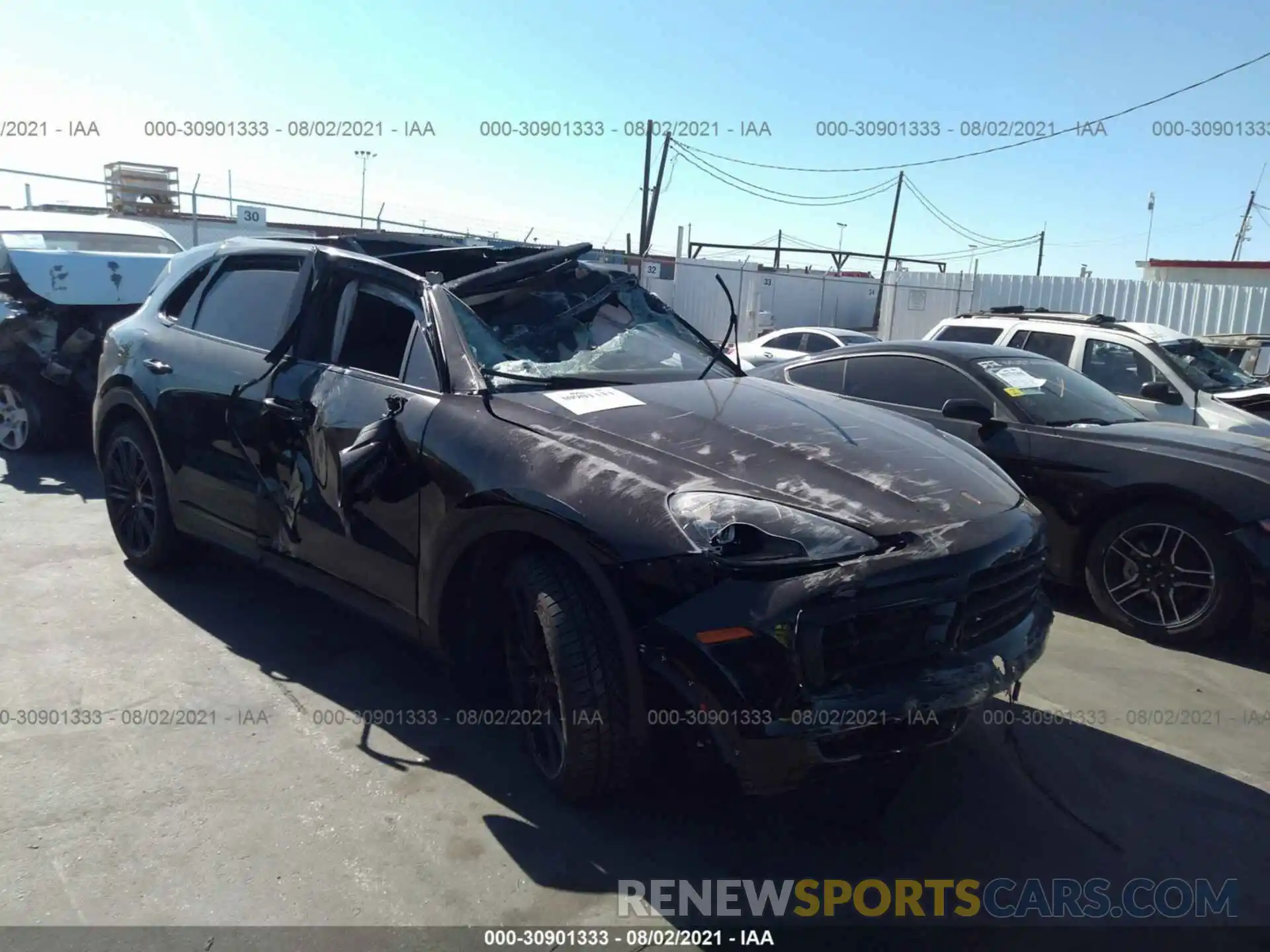 6 Photograph of a damaged car WP1AA2AY1MDA06422 PORSCHE CAYENNE 2021