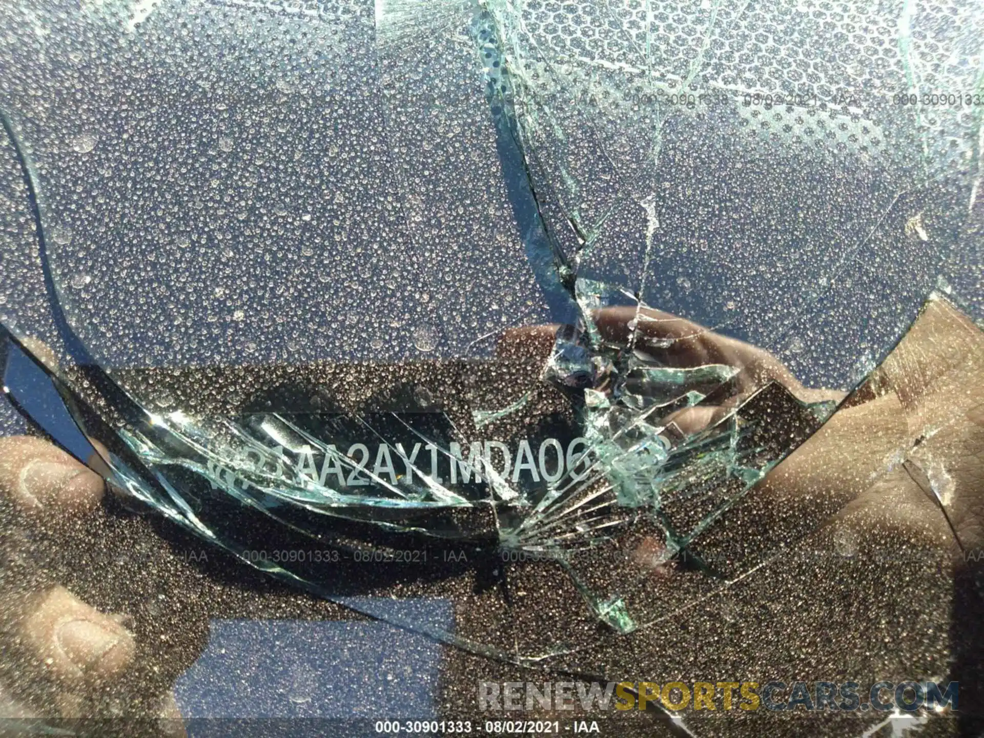 9 Photograph of a damaged car WP1AA2AY1MDA06422 PORSCHE CAYENNE 2021