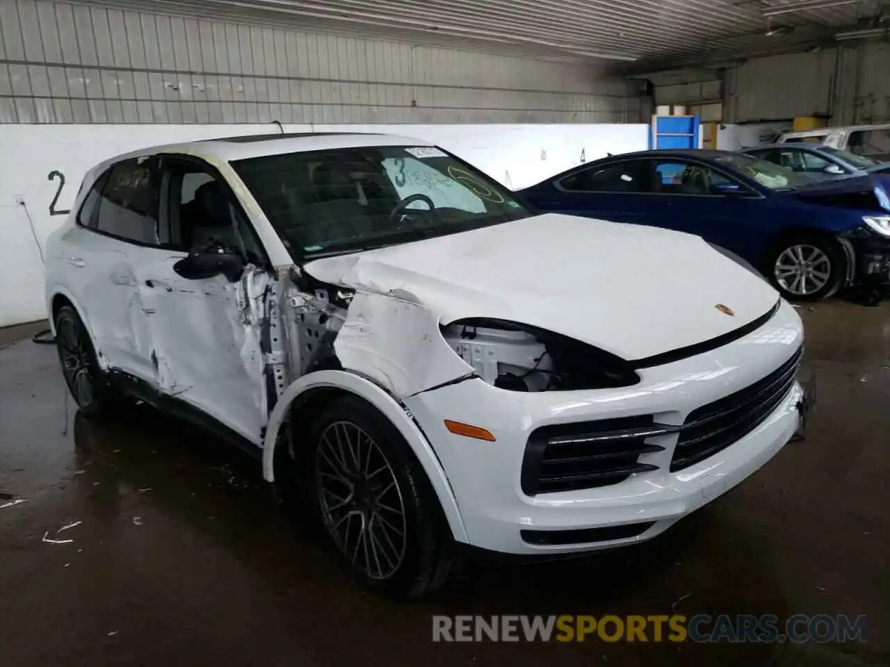 1 Photograph of a damaged car WP1AA2AY1MDA07330 PORSCHE CAYENNE 2021