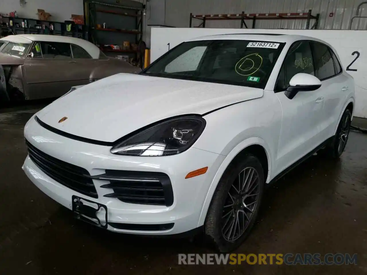 2 Photograph of a damaged car WP1AA2AY1MDA07330 PORSCHE CAYENNE 2021