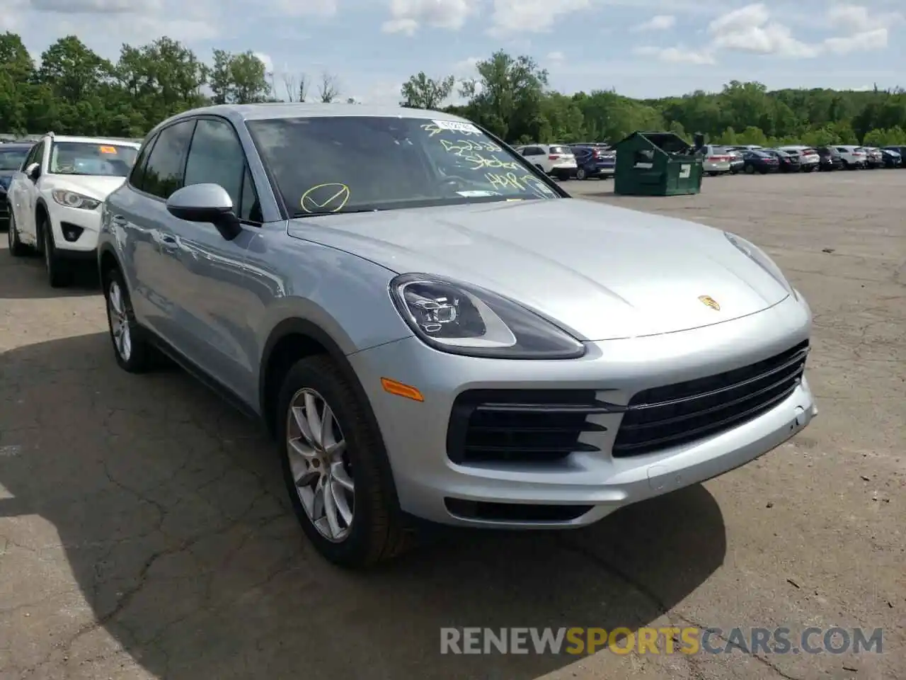 1 Photograph of a damaged car WP1AA2AY1MDA09384 PORSCHE CAYENNE 2021