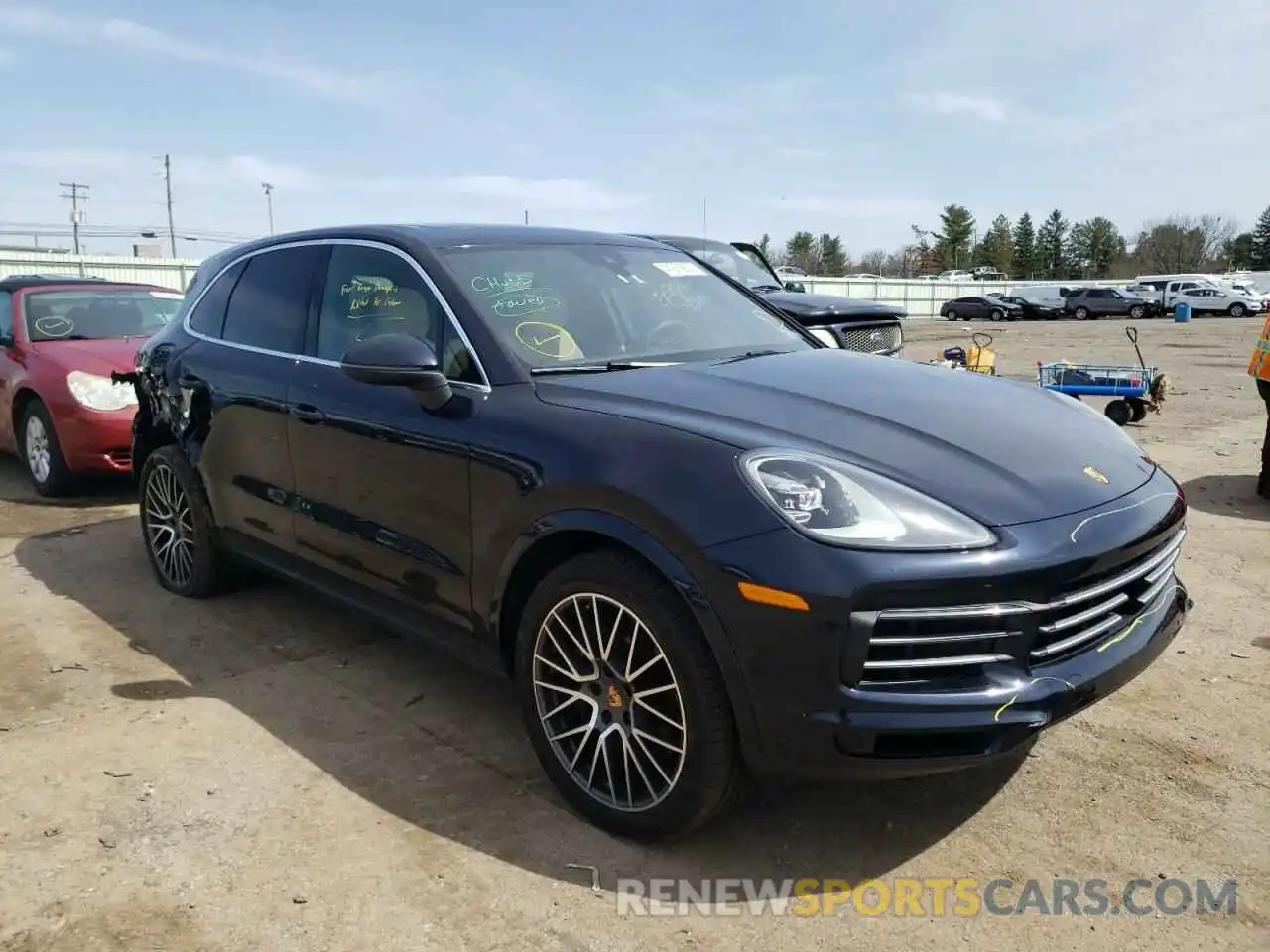 1 Photograph of a damaged car WP1AA2AY1MDA09417 PORSCHE CAYENNE 2021