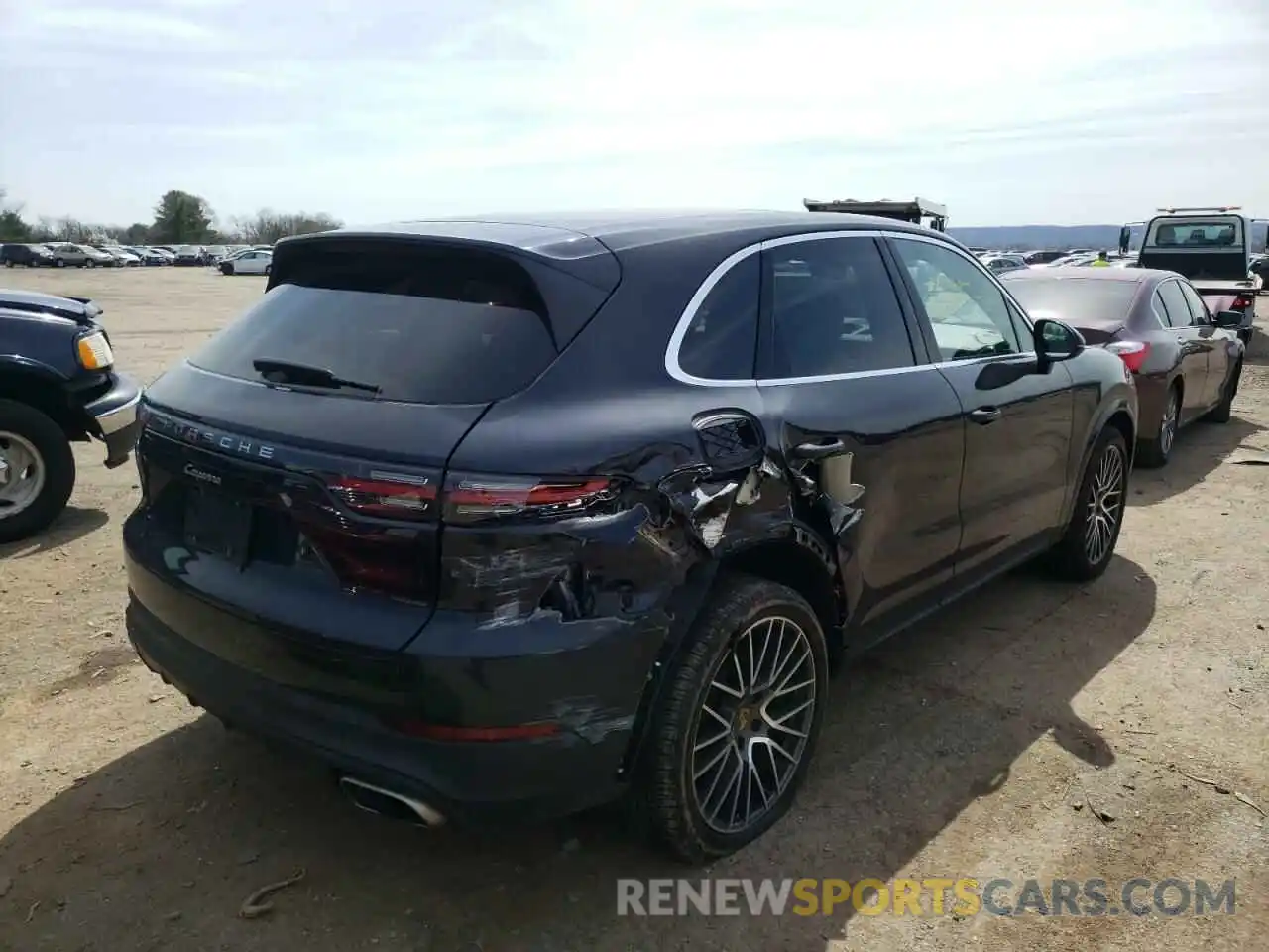 4 Photograph of a damaged car WP1AA2AY1MDA09417 PORSCHE CAYENNE 2021