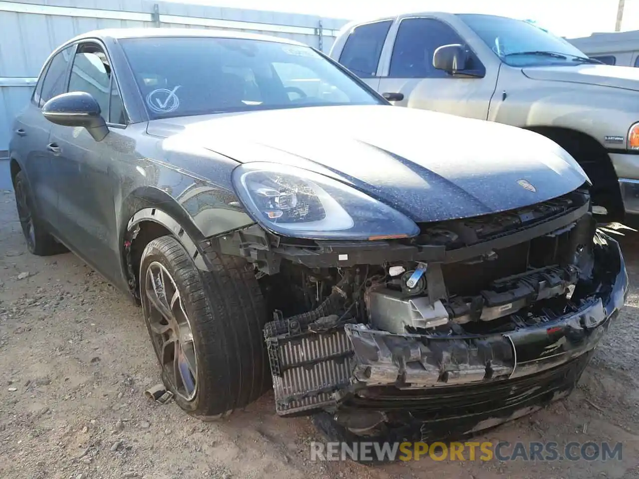 1 Photograph of a damaged car WP1AA2AY3MDA04753 PORSCHE CAYENNE 2021