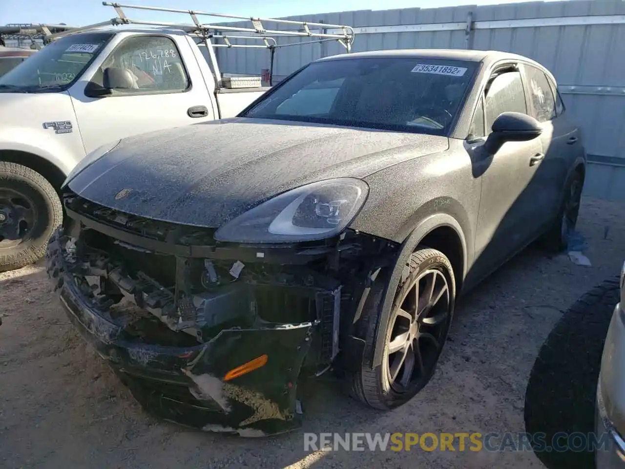 2 Photograph of a damaged car WP1AA2AY3MDA04753 PORSCHE CAYENNE 2021