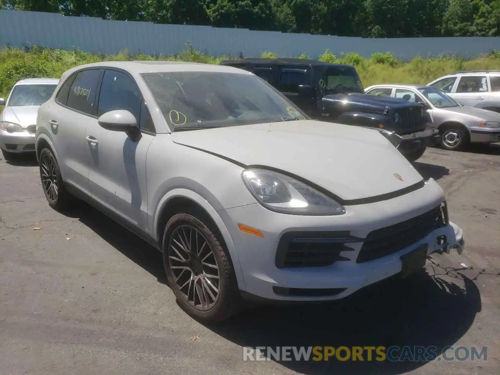 1 Photograph of a damaged car WP1AA2AY3MDA04932 PORSCHE CAYENNE 2021