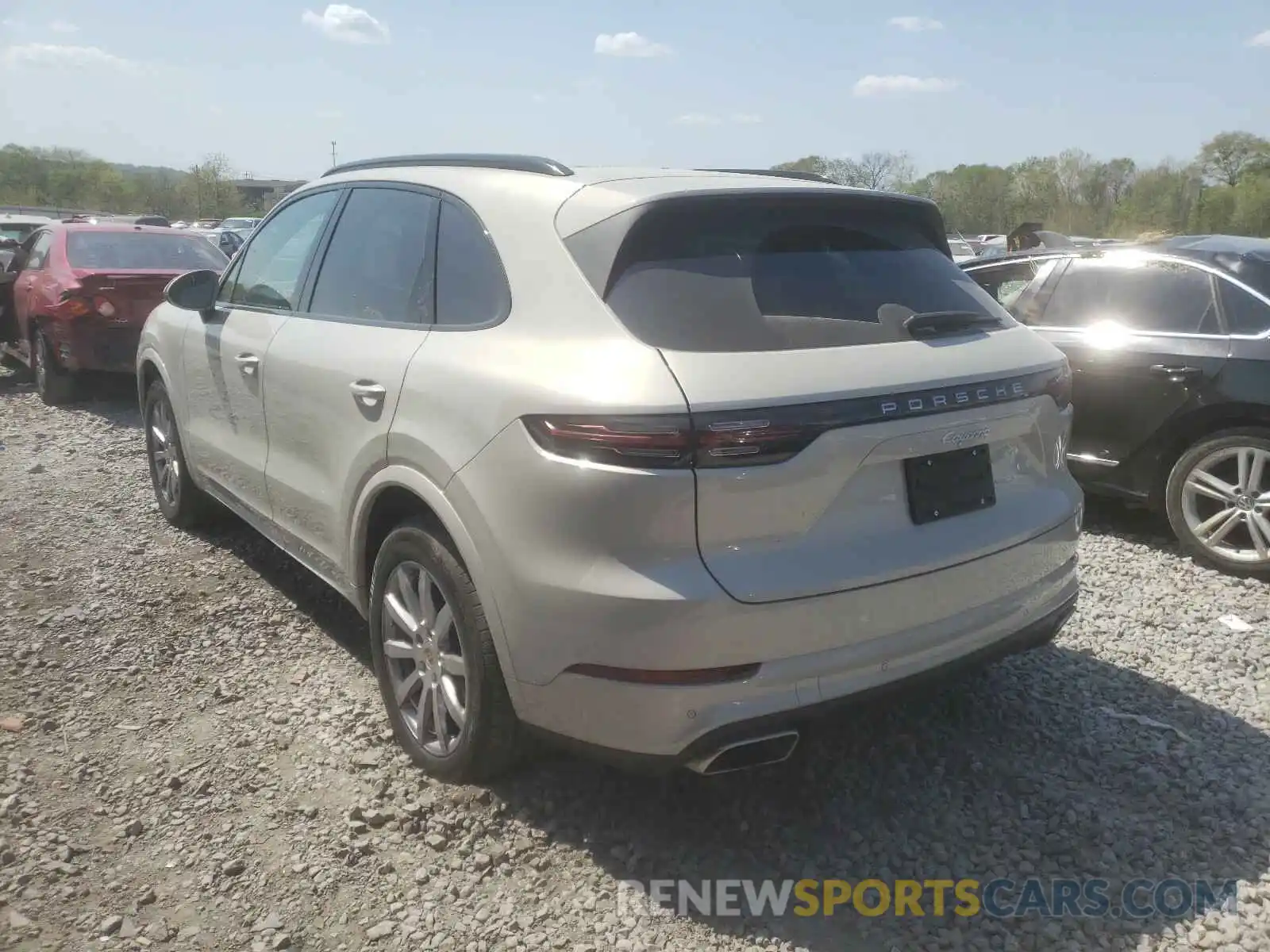 3 Photograph of a damaged car WP1AA2AY4MDA03434 PORSCHE CAYENNE 2021