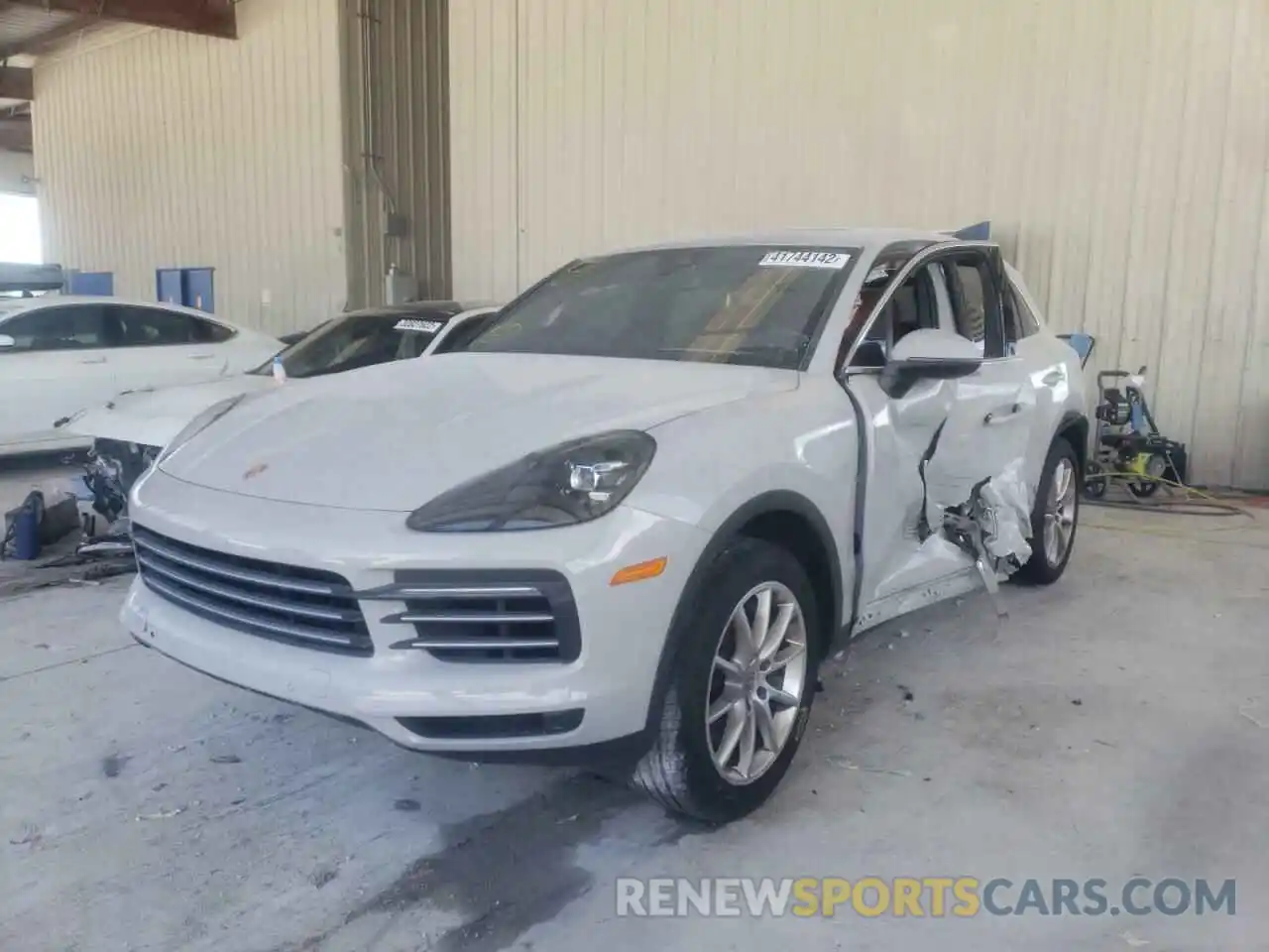 2 Photograph of a damaged car WP1AA2AY4MDA06088 PORSCHE CAYENNE 2021