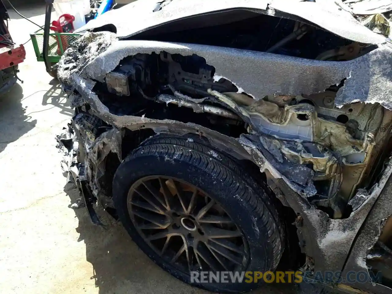 10 Photograph of a damaged car WP1AA2AY4MDA09184 PORSCHE CAYENNE 2021