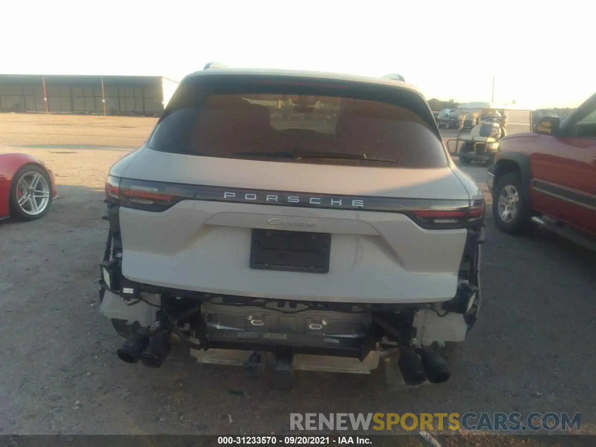 6 Photograph of a damaged car WP1AA2AY5MDA01692 PORSCHE CAYENNE 2021