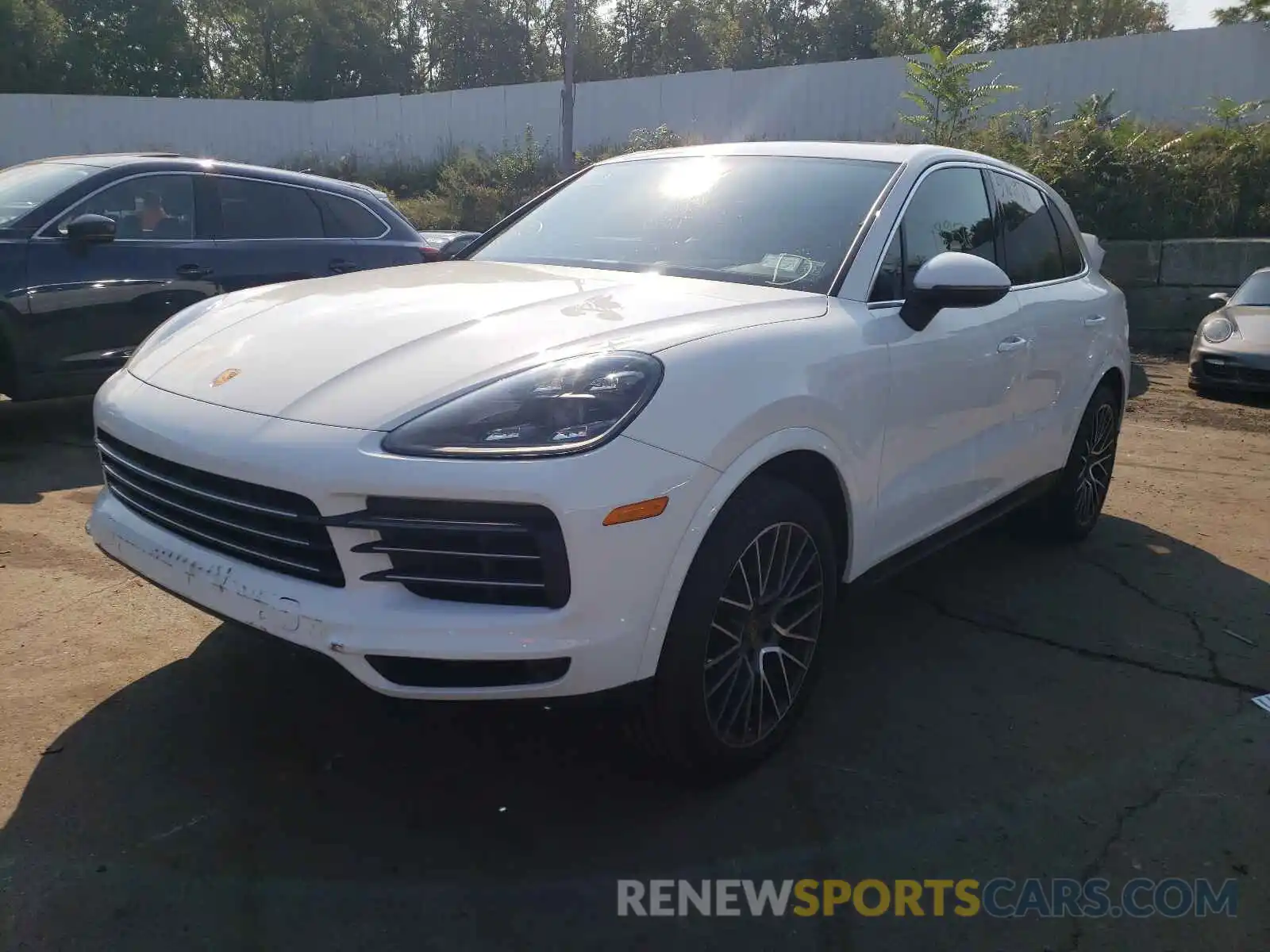 2 Photograph of a damaged car WP1AA2AY6MDA01216 PORSCHE CAYENNE 2021