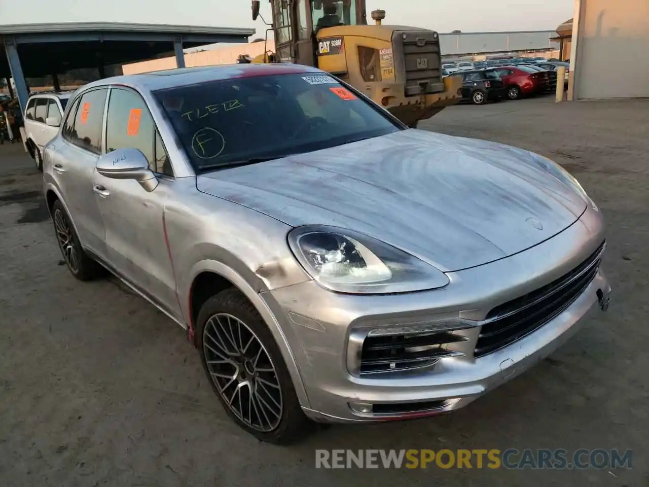 1 Фотография поврежденного автомобиля WP1AA2AY6MDA01300 PORSCHE CAYENNE 2021