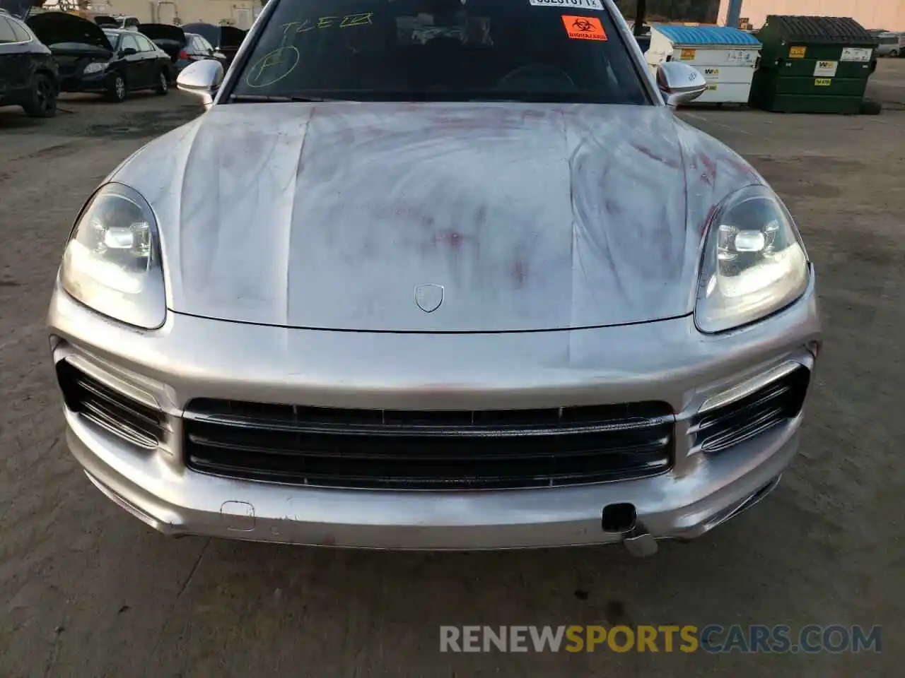 9 Photograph of a damaged car WP1AA2AY6MDA01300 PORSCHE CAYENNE 2021