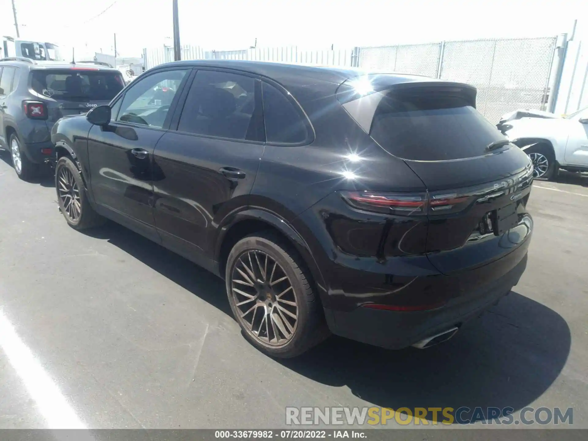 3 Photograph of a damaged car WP1AA2AY6MDA04584 PORSCHE CAYENNE 2021