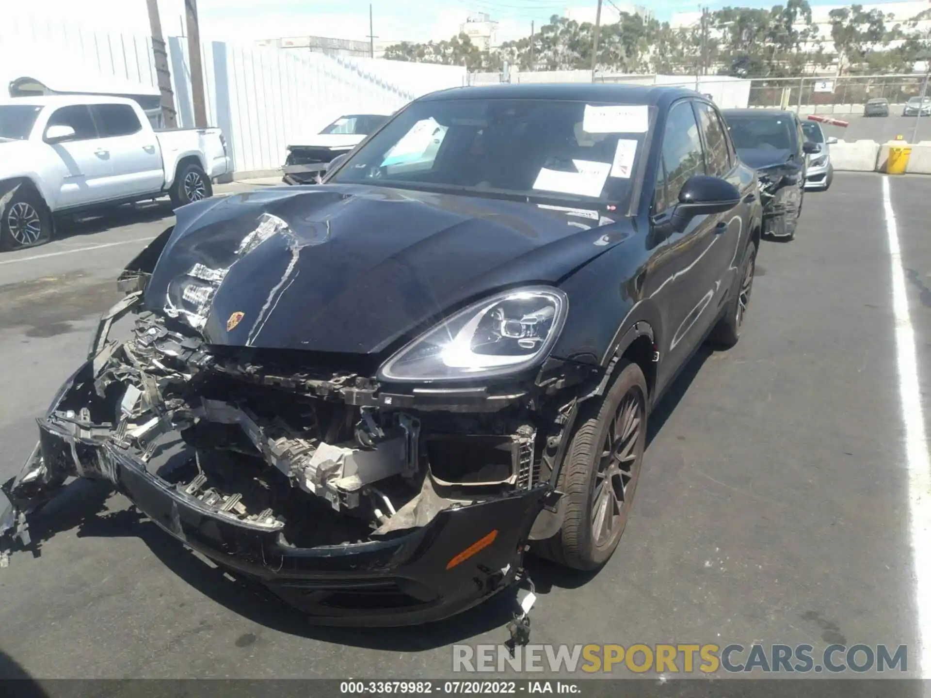 6 Photograph of a damaged car WP1AA2AY6MDA04584 PORSCHE CAYENNE 2021