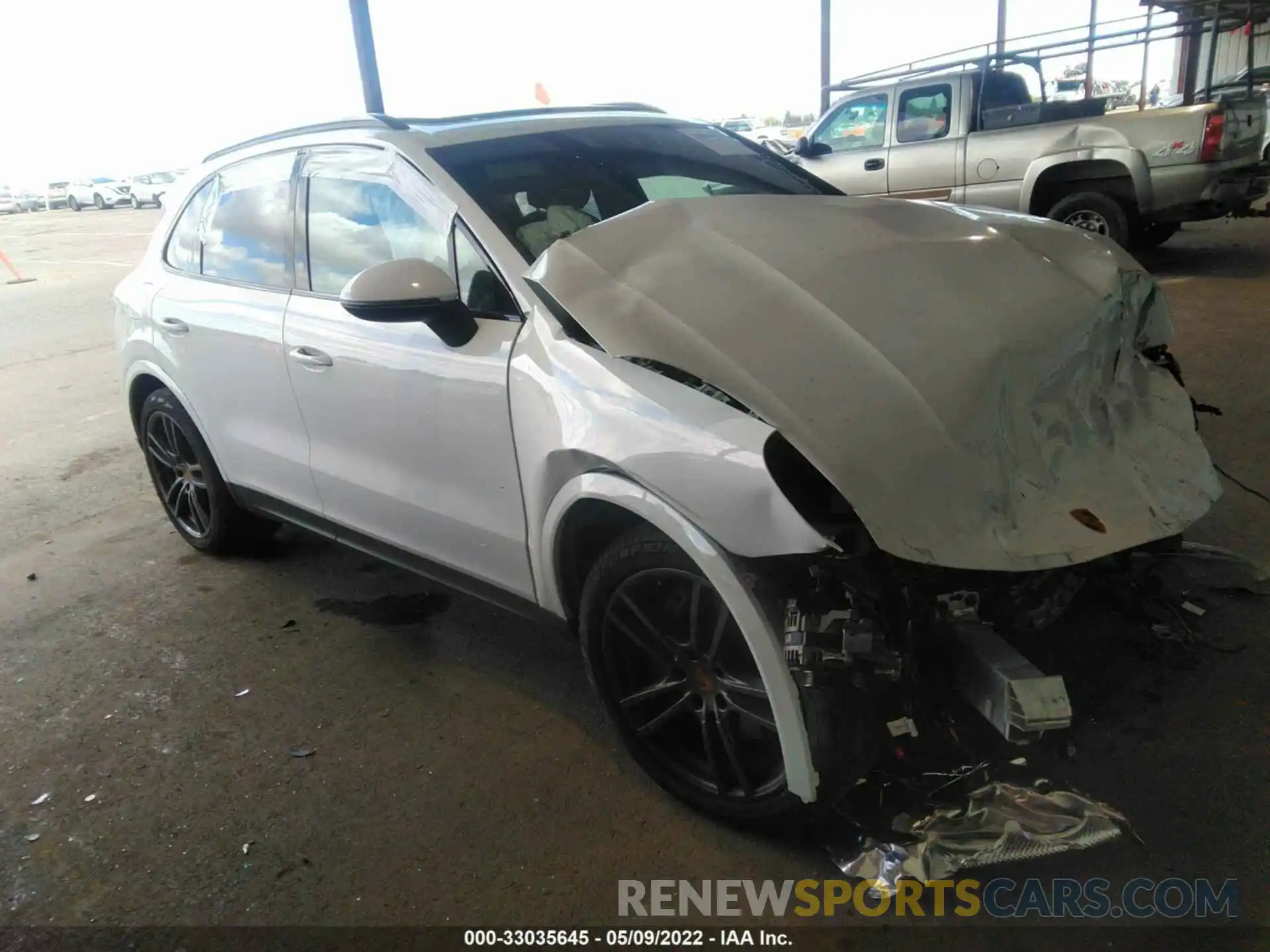 1 Photograph of a damaged car WP1AA2AY6MDA05640 PORSCHE CAYENNE 2021