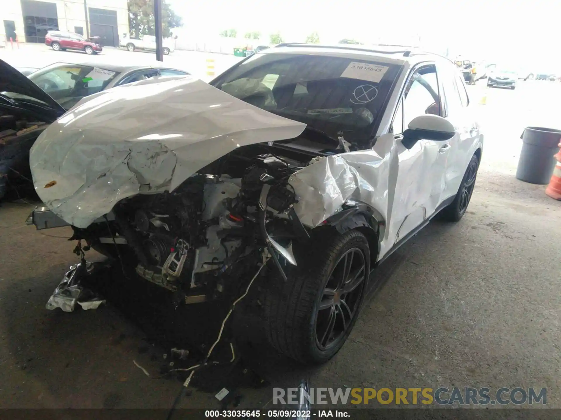 6 Photograph of a damaged car WP1AA2AY6MDA05640 PORSCHE CAYENNE 2021