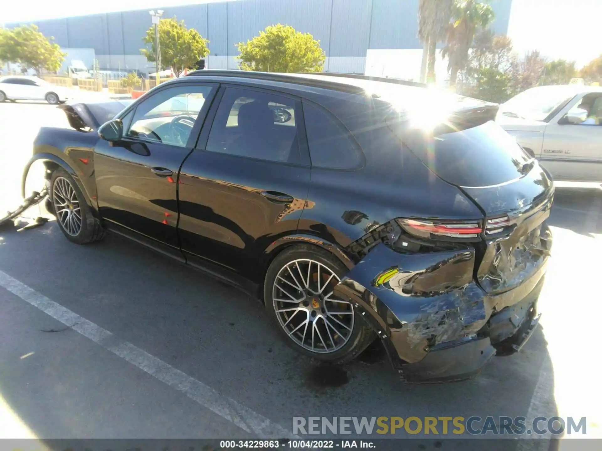 3 Photograph of a damaged car WP1AA2AY7MDA01502 PORSCHE CAYENNE 2021