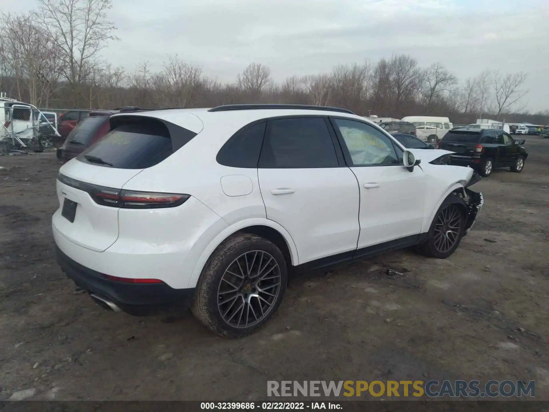 4 Фотография поврежденного автомобиля WP1AA2AY7MDA08577 PORSCHE CAYENNE 2021