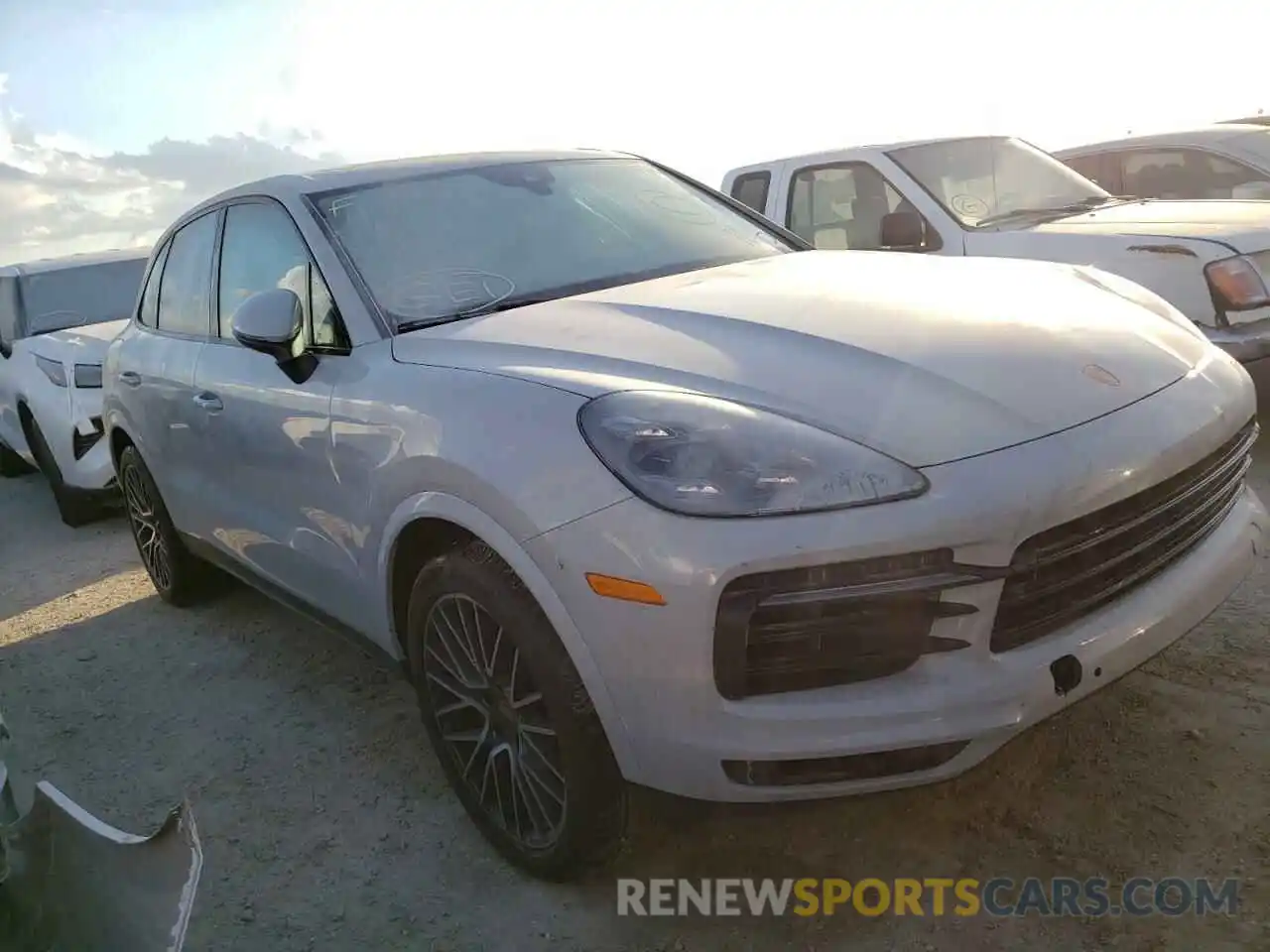 1 Photograph of a damaged car WP1AA2AY7MDA09177 PORSCHE CAYENNE 2021