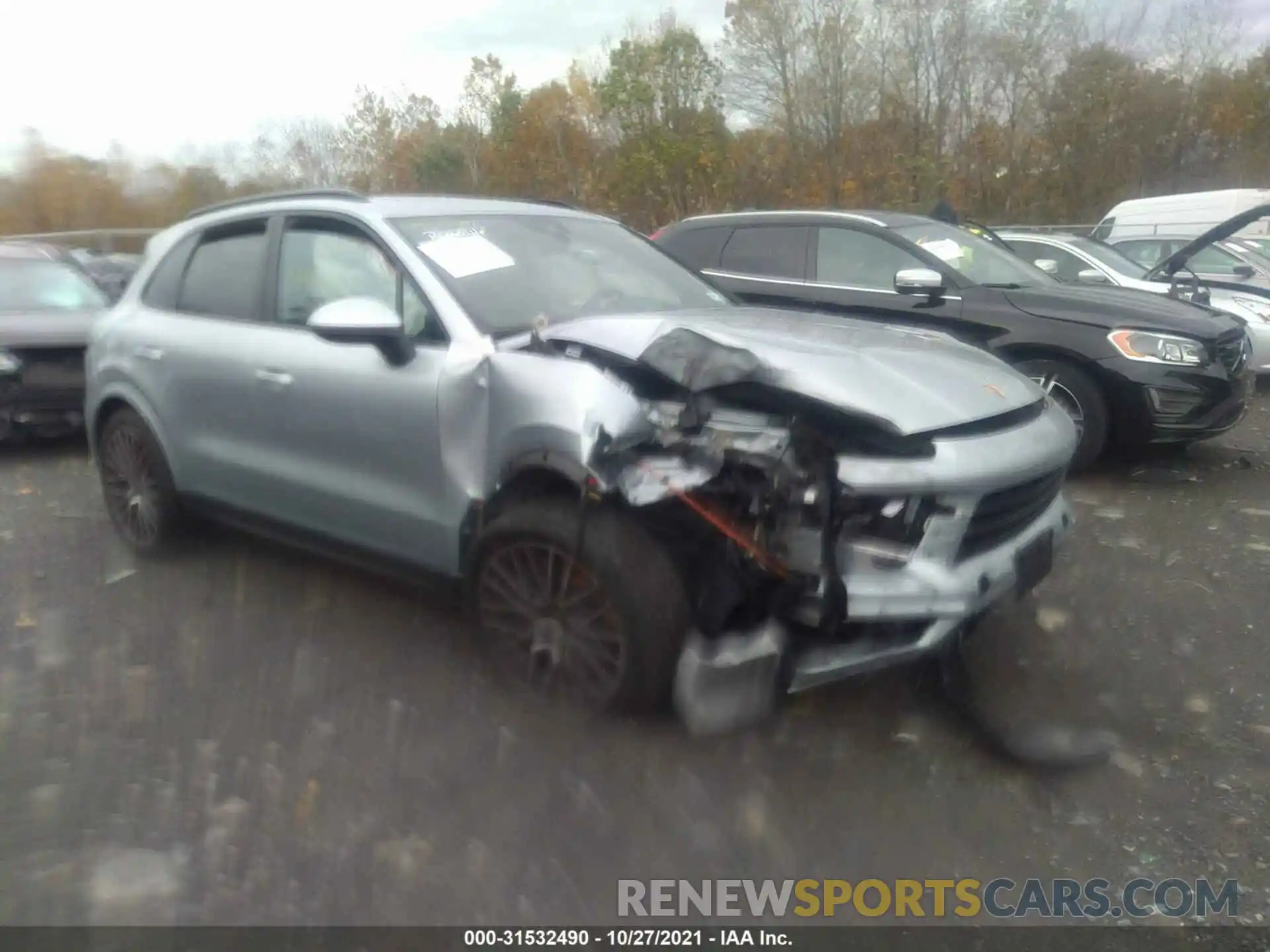 1 Photograph of a damaged car WP1AA2AY8MDA01251 PORSCHE CAYENNE 2021