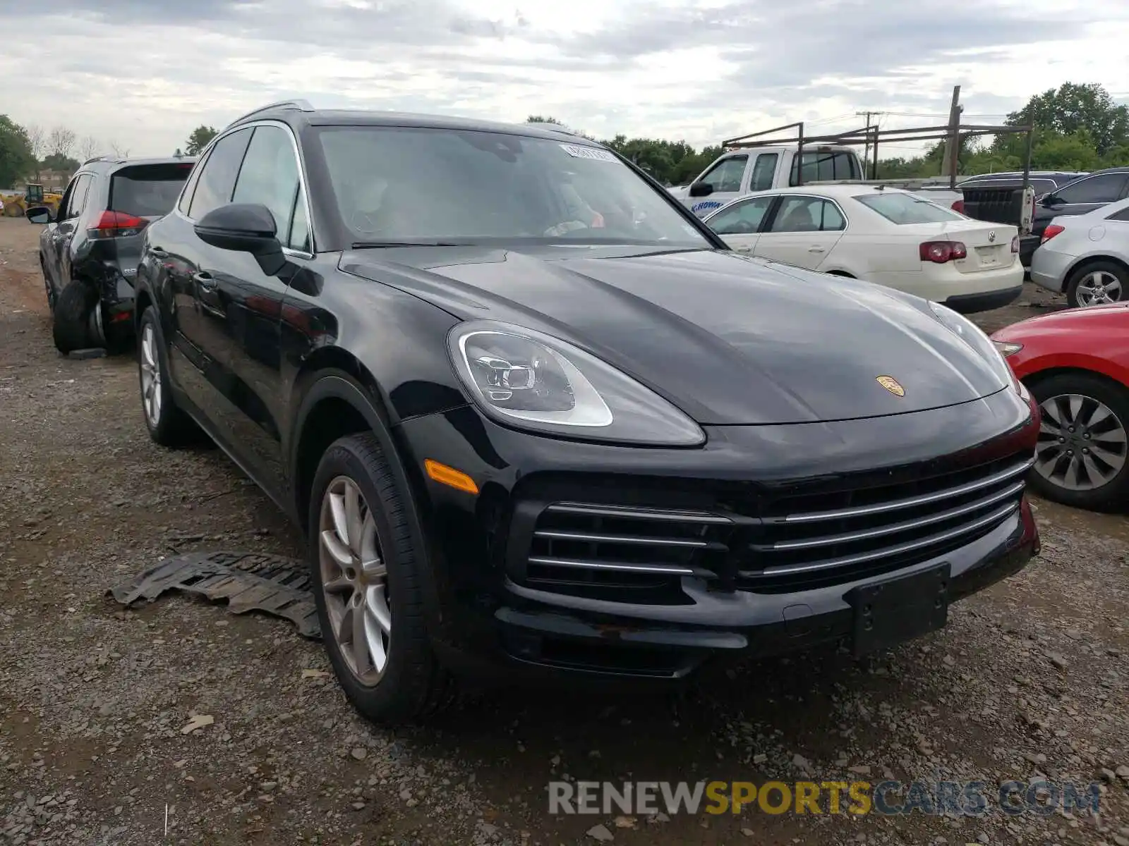 1 Photograph of a damaged car WP1AA2AY8MDA03193 PORSCHE CAYENNE 2021