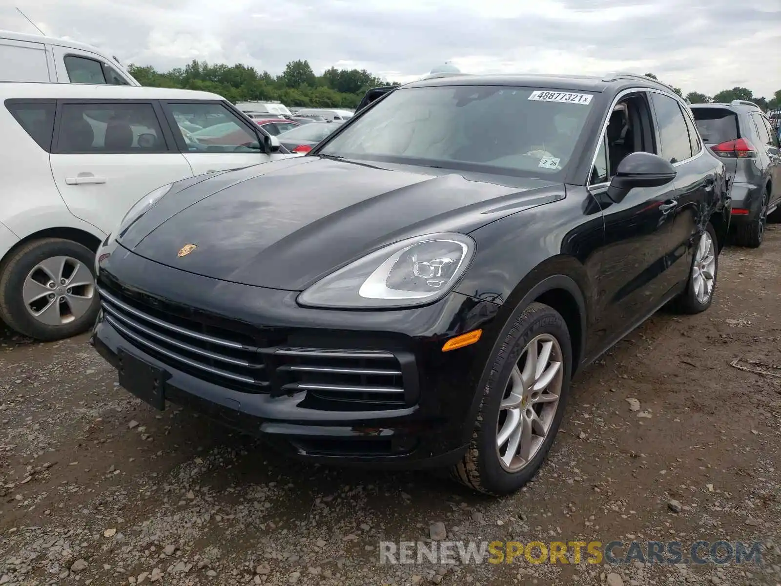 2 Фотография поврежденного автомобиля WP1AA2AY8MDA03193 PORSCHE CAYENNE 2021