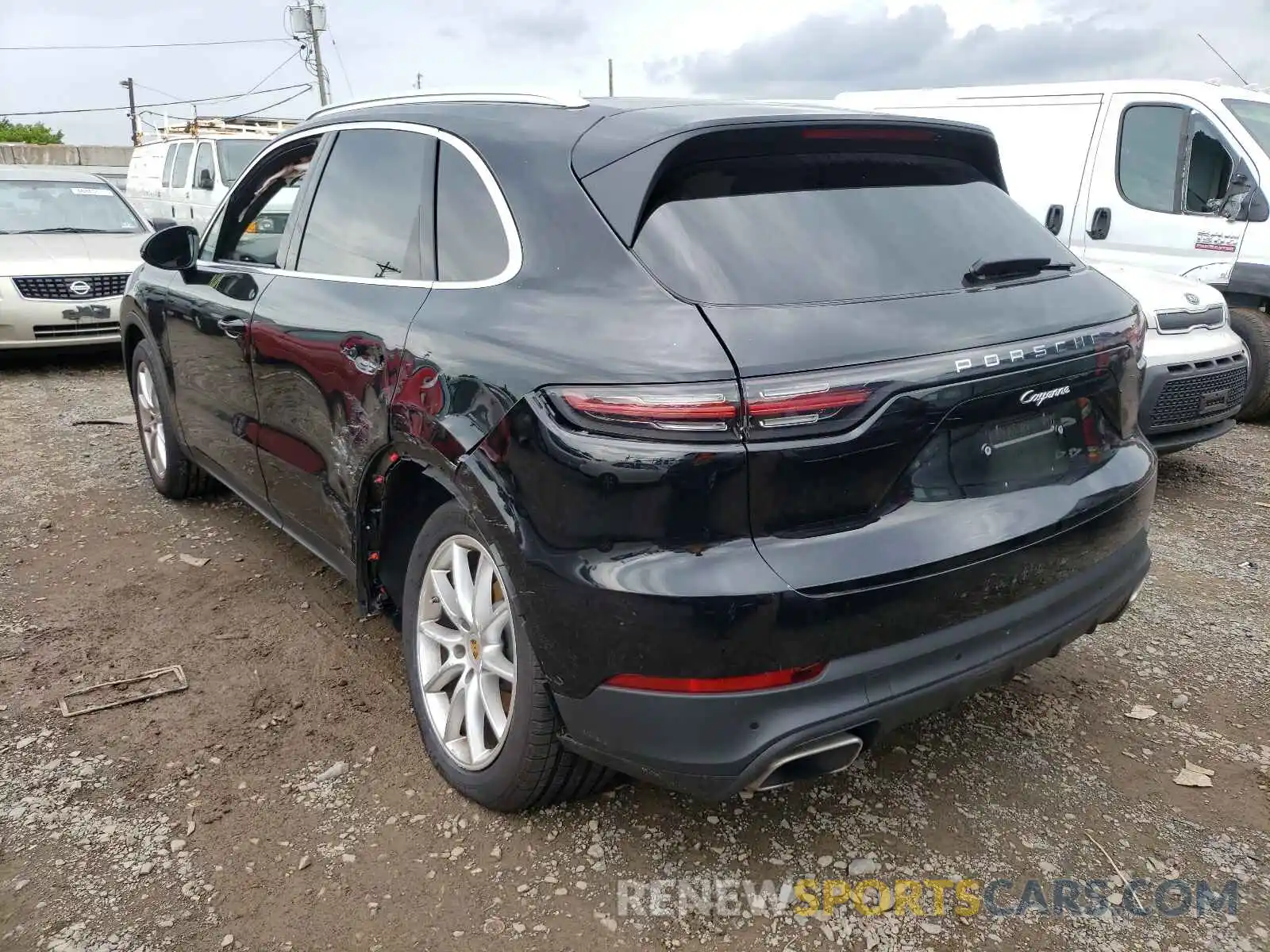 3 Photograph of a damaged car WP1AA2AY8MDA03193 PORSCHE CAYENNE 2021