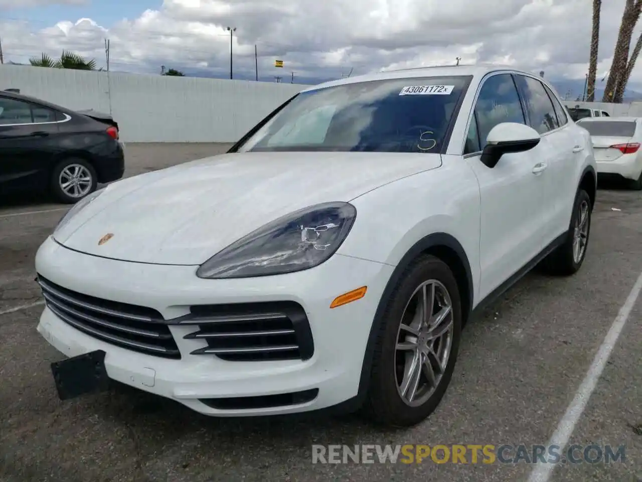 2 Фотография поврежденного автомобиля WP1AA2AY8MDA05333 PORSCHE CAYENNE 2021