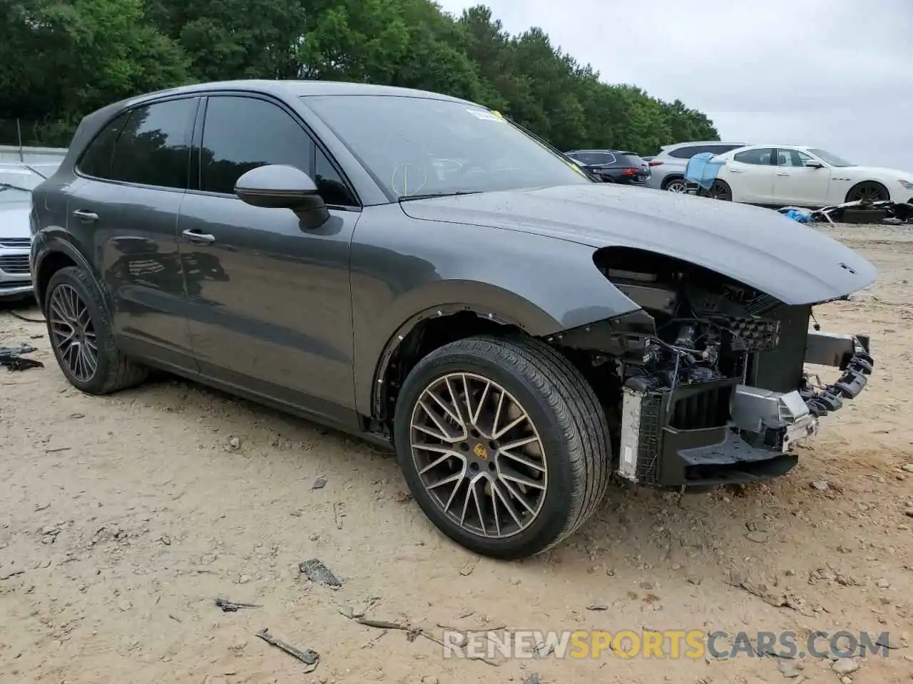 1 Photograph of a damaged car WP1AA2AY8MDA07129 PORSCHE CAYENNE 2021