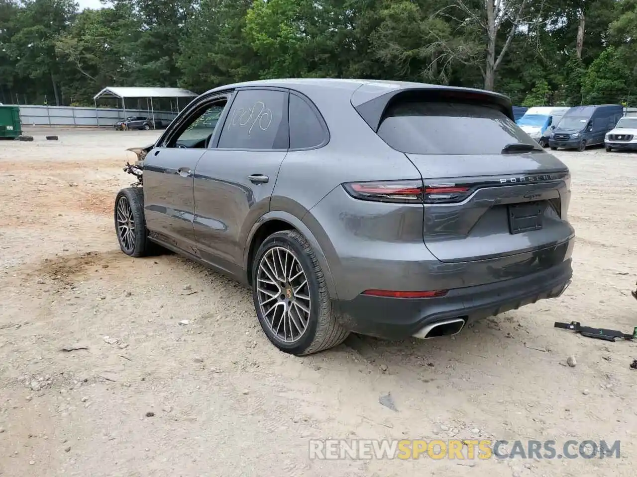 3 Photograph of a damaged car WP1AA2AY8MDA07129 PORSCHE CAYENNE 2021