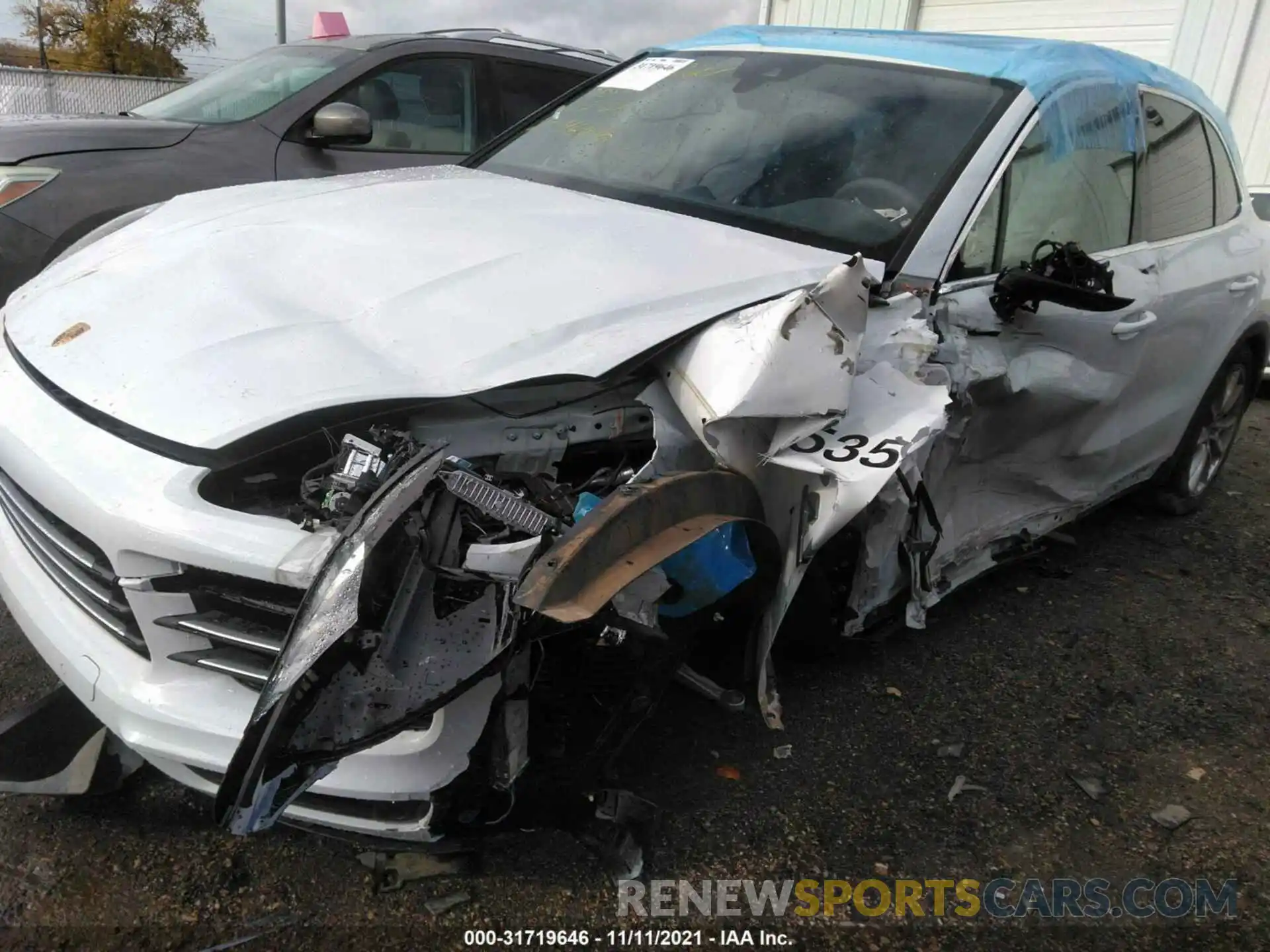 6 Photograph of a damaged car WP1AA2AY8MDA07227 PORSCHE CAYENNE 2021