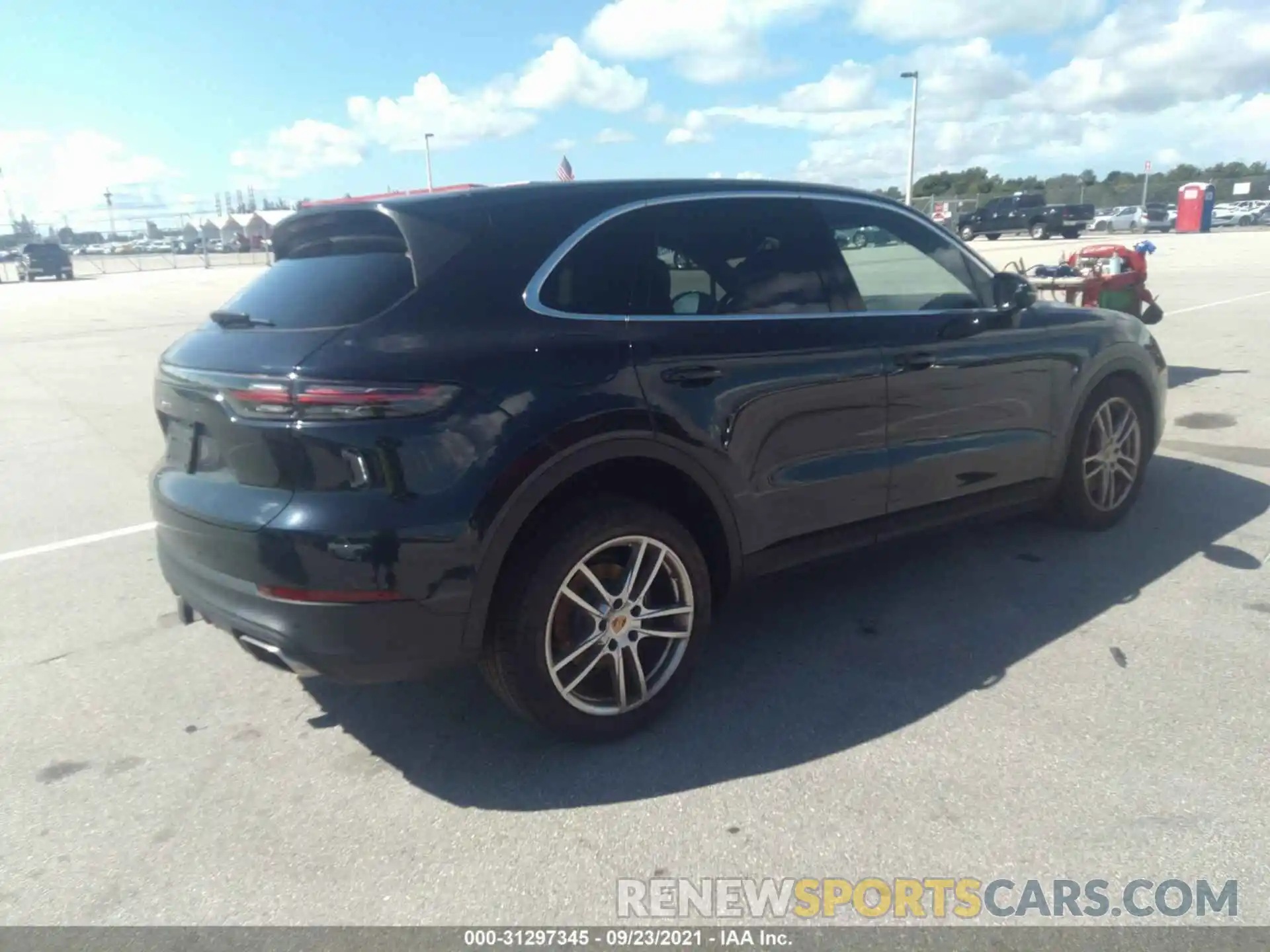 4 Photograph of a damaged car WP1AA2AY9MDA03249 PORSCHE CAYENNE 2021