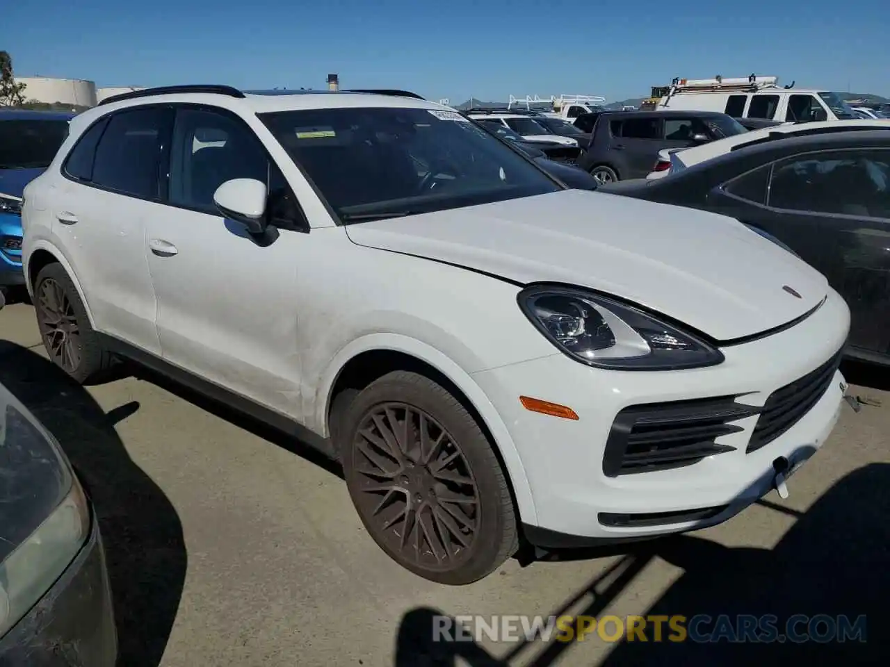 4 Фотография поврежденного автомобиля WP1AA2AY9MDA04661 PORSCHE CAYENNE 2021