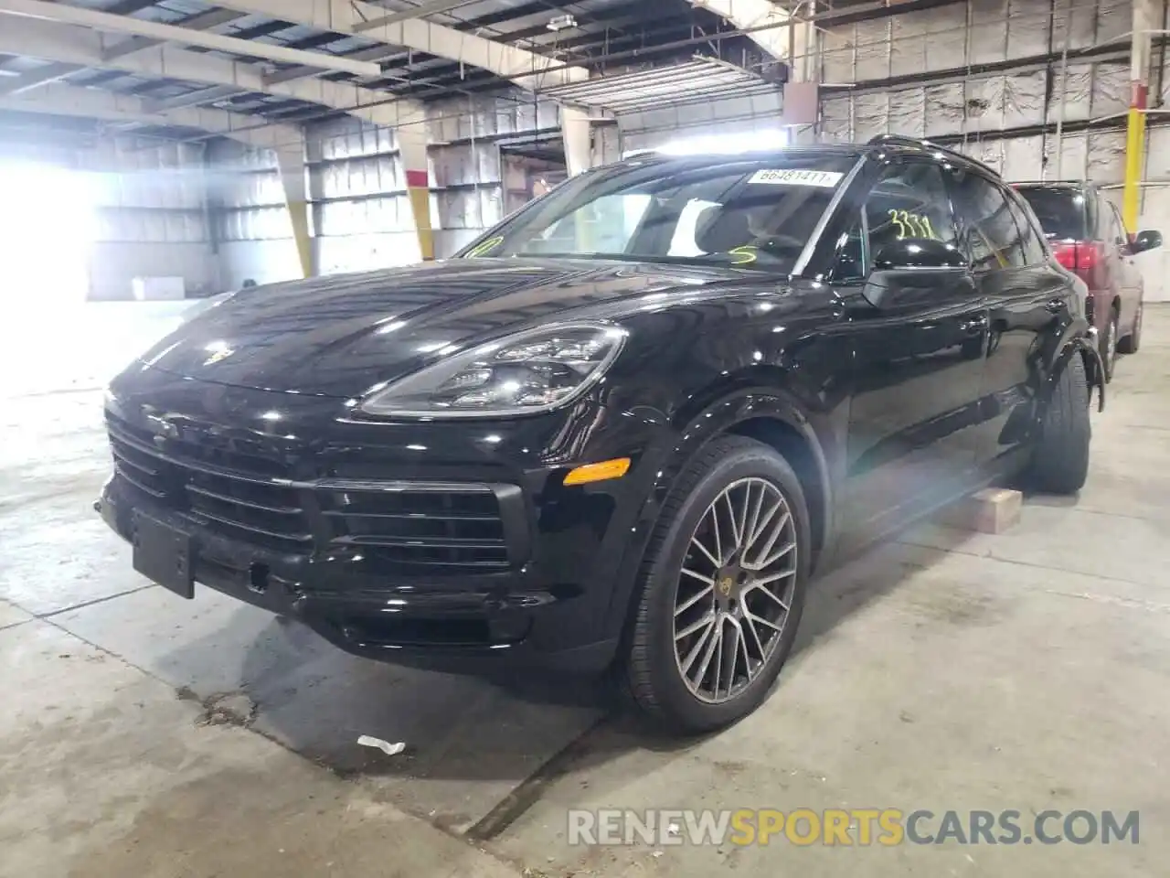 2 Фотография поврежденного автомобиля WP1AA2AY9MDA06250 PORSCHE CAYENNE 2021