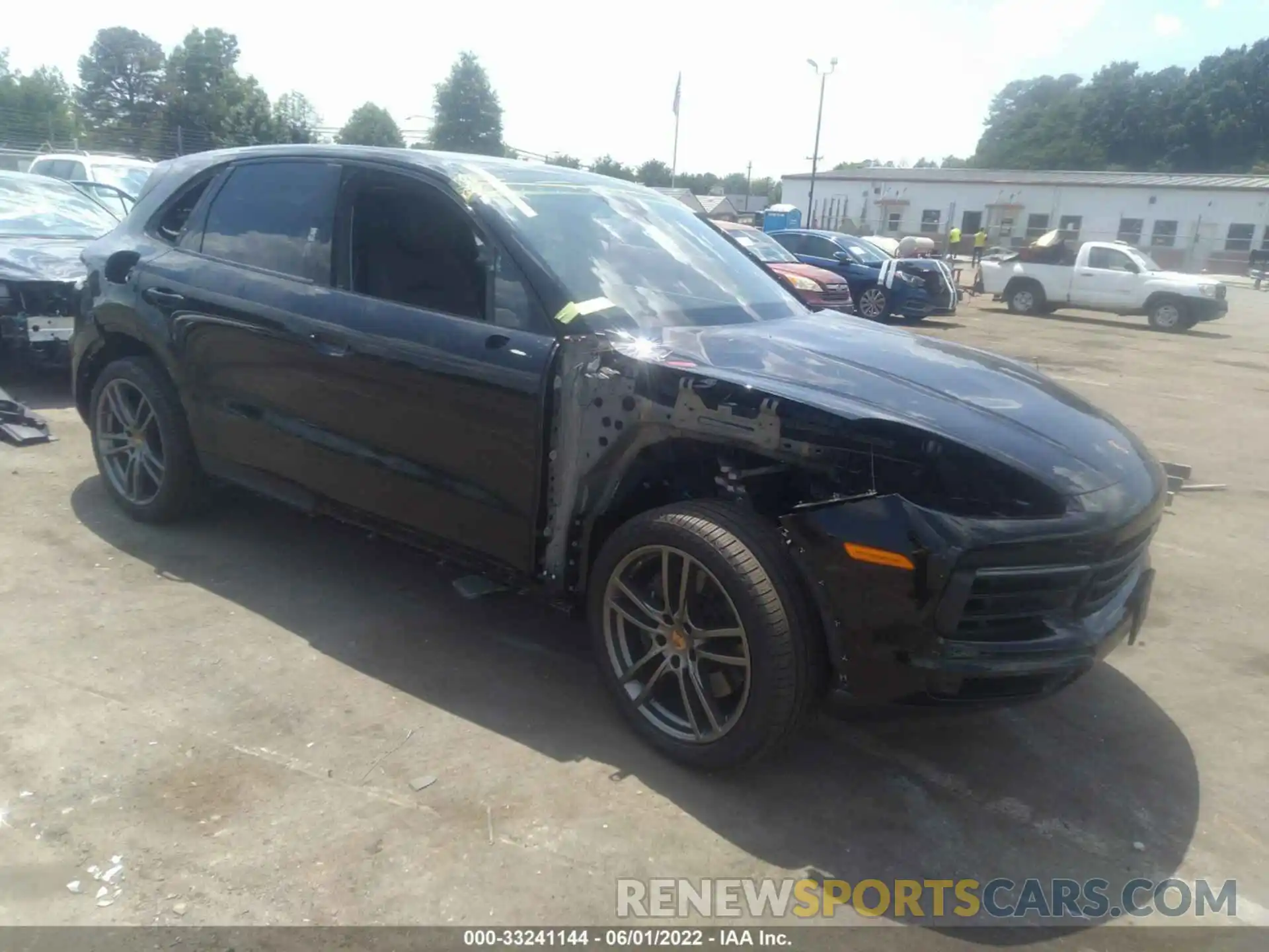 1 Photograph of a damaged car WP1AA2AY9MDA07642 PORSCHE CAYENNE 2021