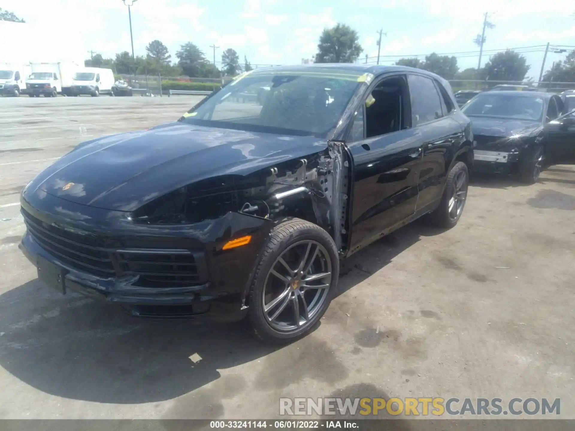 2 Photograph of a damaged car WP1AA2AY9MDA07642 PORSCHE CAYENNE 2021