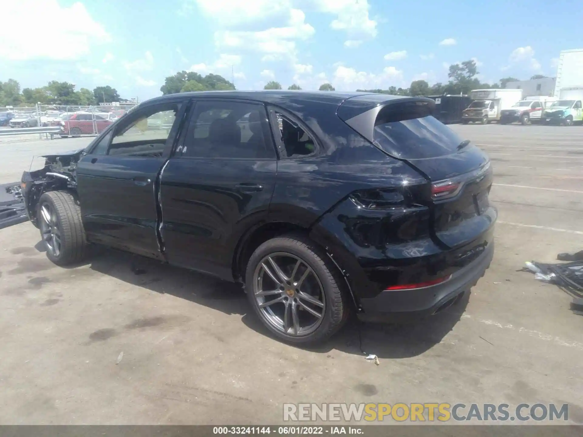 3 Photograph of a damaged car WP1AA2AY9MDA07642 PORSCHE CAYENNE 2021