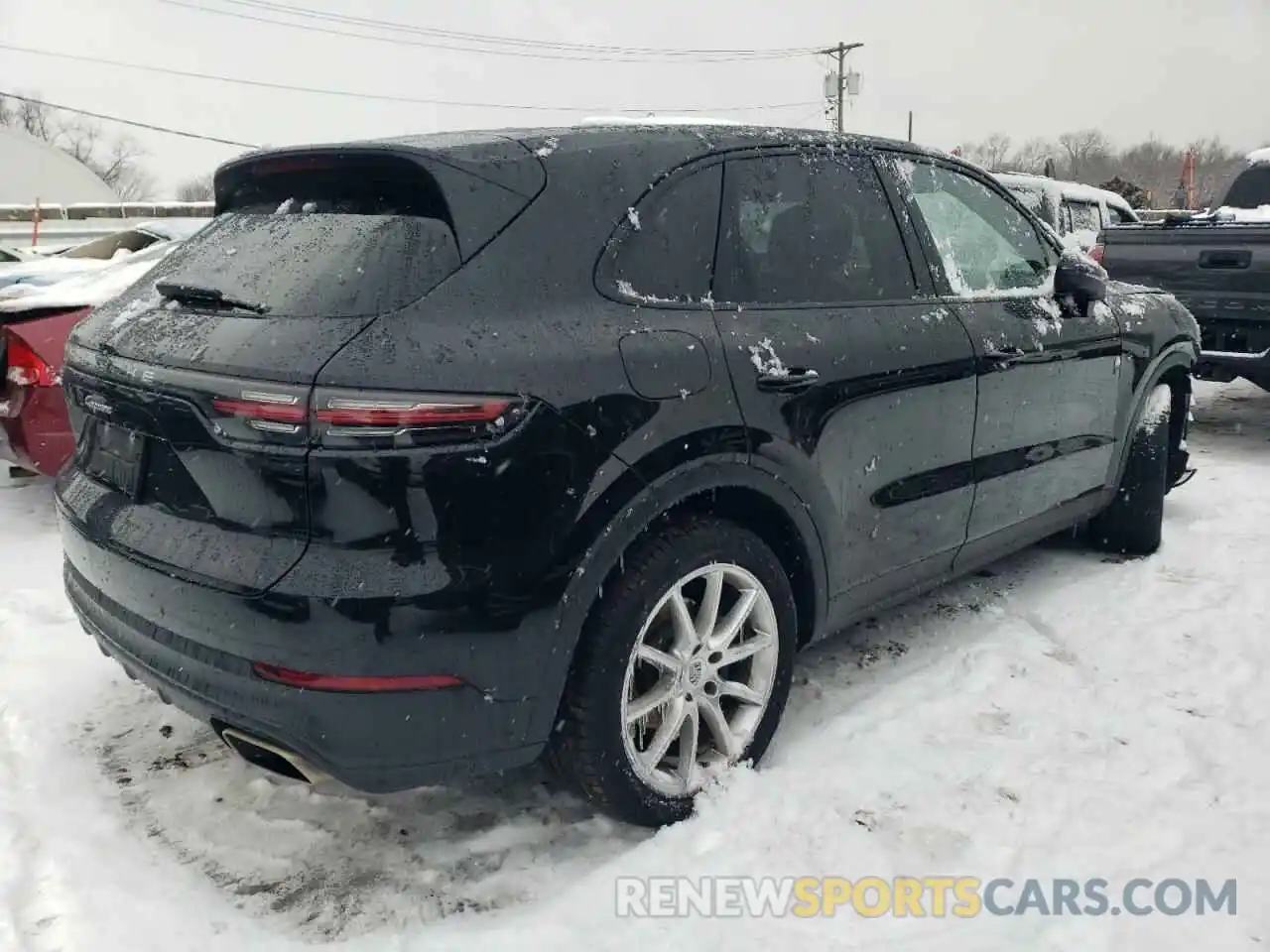 3 Photograph of a damaged car WP1AA2AY9MDA10153 PORSCHE CAYENNE 2021