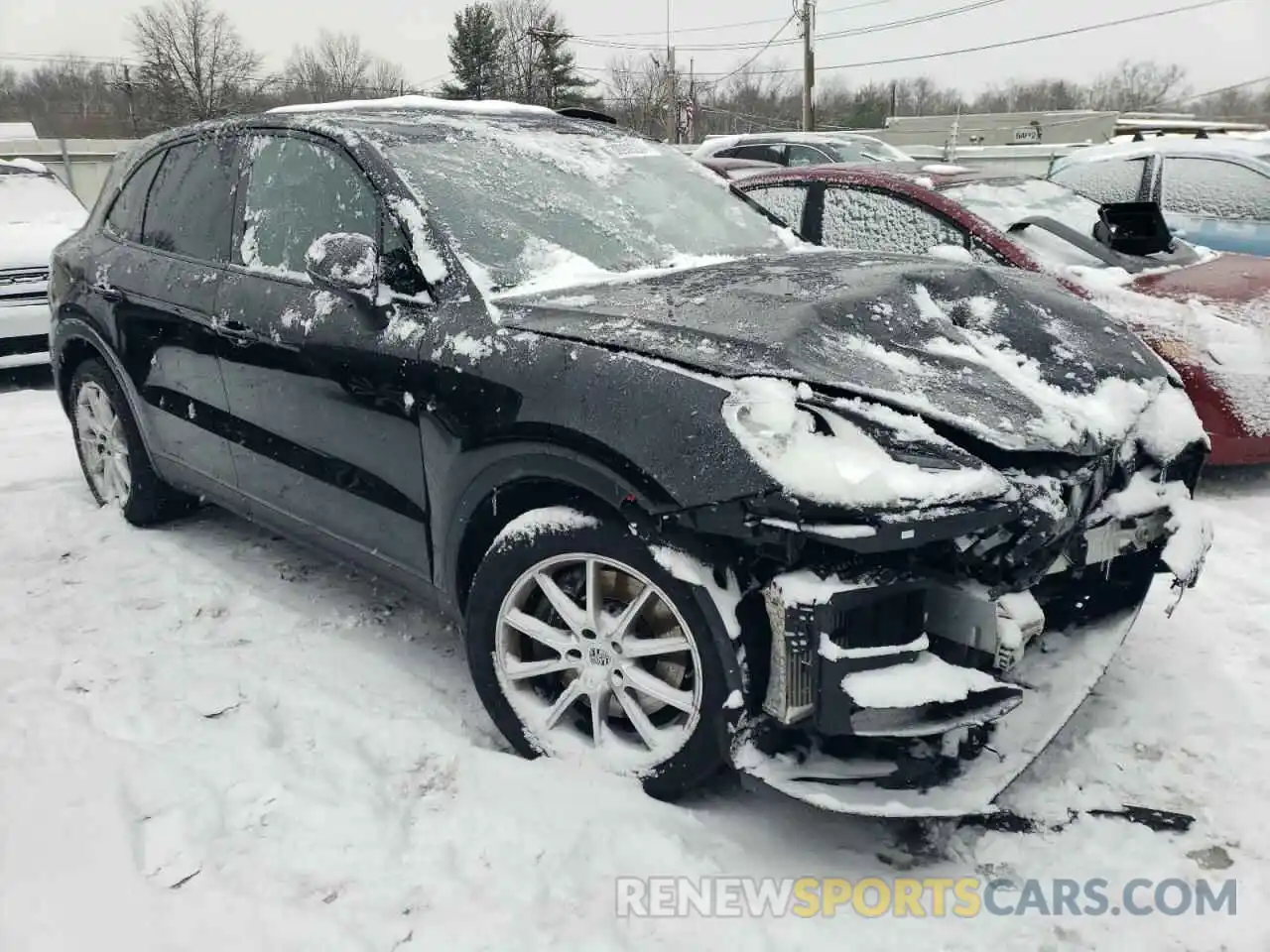 4 Photograph of a damaged car WP1AA2AY9MDA10153 PORSCHE CAYENNE 2021