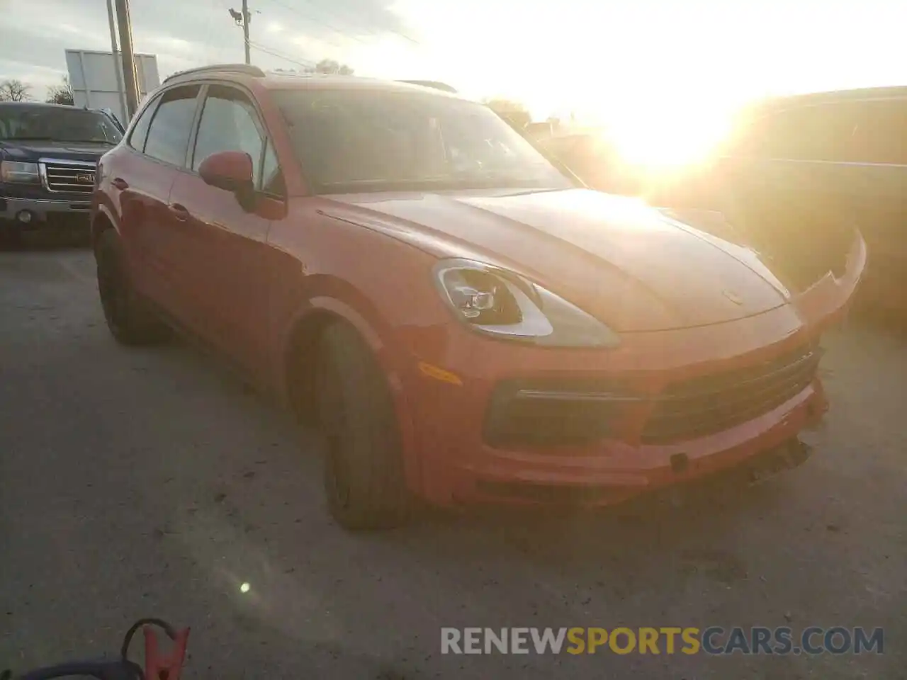 1 Photograph of a damaged car WP1AA2AYXMDA03115 PORSCHE CAYENNE 2021