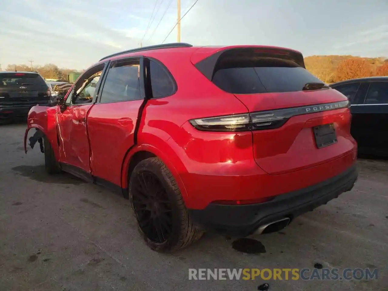 3 Photograph of a damaged car WP1AA2AYXMDA03115 PORSCHE CAYENNE 2021