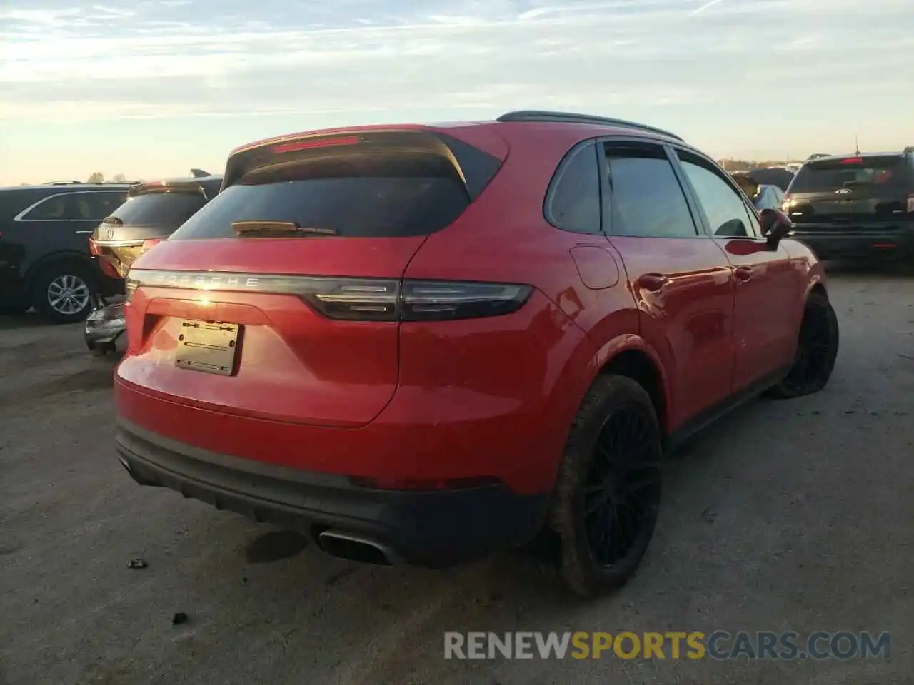 4 Photograph of a damaged car WP1AA2AYXMDA03115 PORSCHE CAYENNE 2021