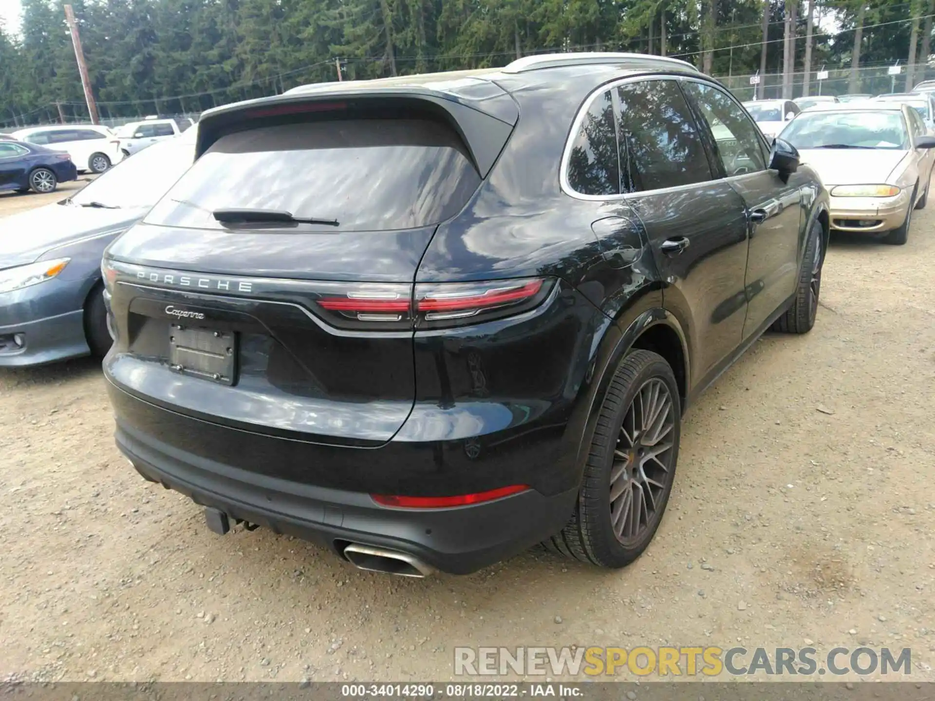 4 Photograph of a damaged car WP1AA2AYXMDA03454 PORSCHE CAYENNE 2021