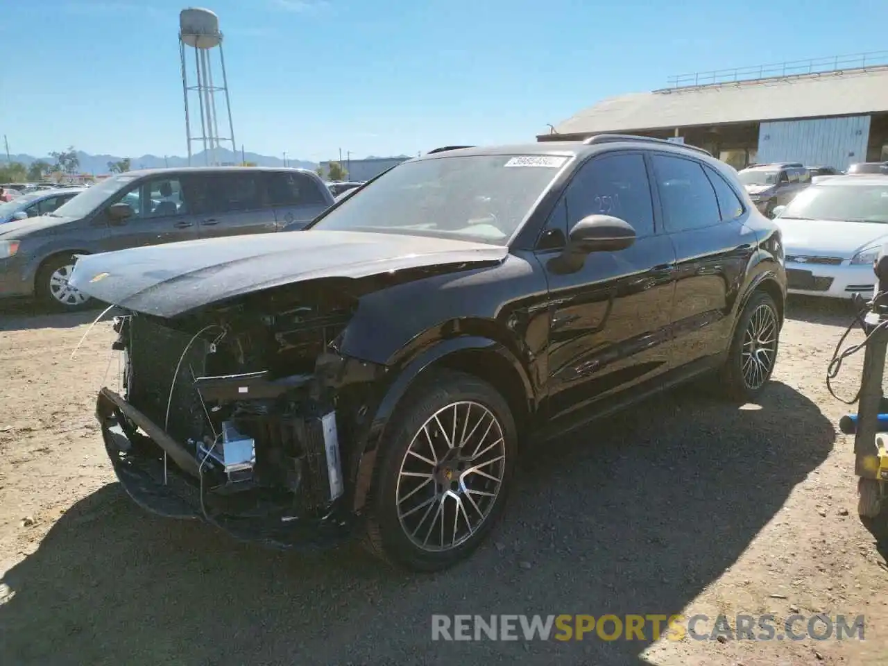 2 Photograph of a damaged car WP1AB2AY0MDA29087 PORSCHE CAYENNE 2021