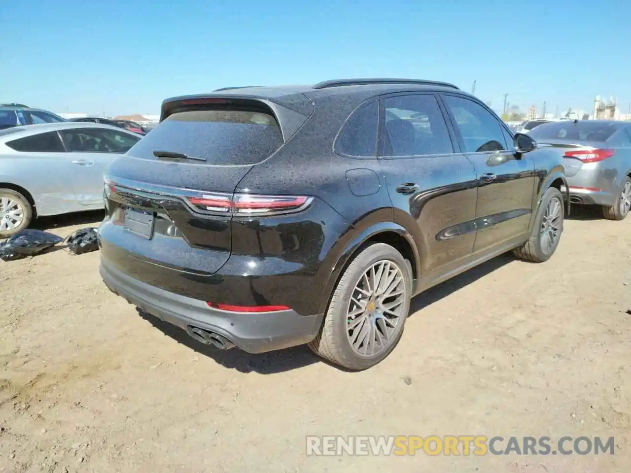 4 Фотография поврежденного автомобиля WP1AB2AY0MDA29087 PORSCHE CAYENNE 2021