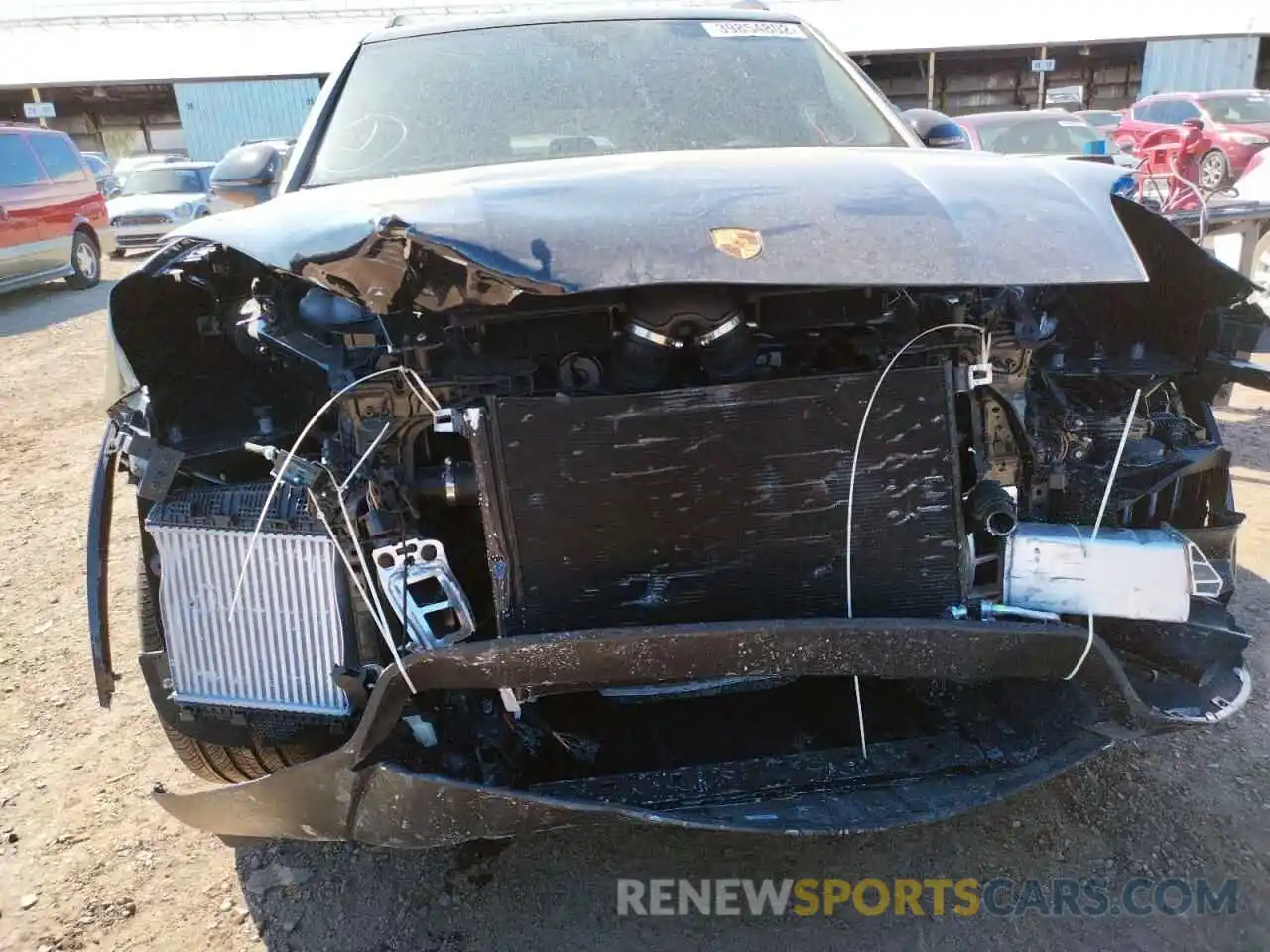 9 Photograph of a damaged car WP1AB2AY0MDA29087 PORSCHE CAYENNE 2021